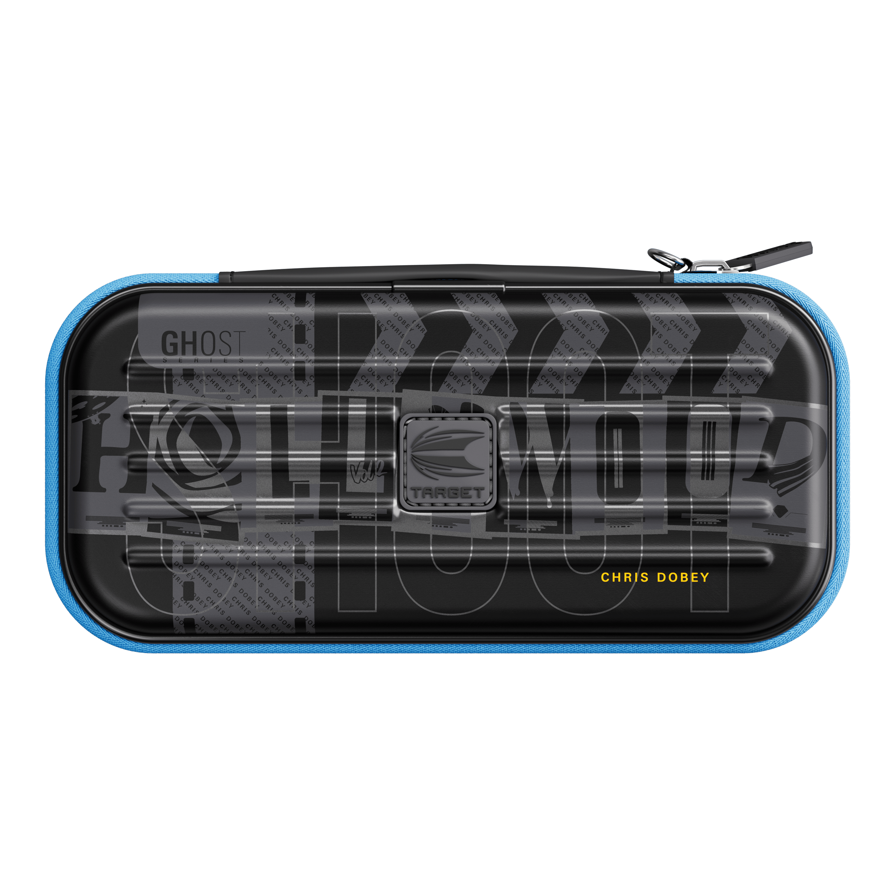 Pouzdro na šipky Takoma Ghost Series Chris Dobey Das Bild zeigt das Takoma Ghost Series Chris Dobey Dartcase. Dies ist ein Dartcase aus einer speziellen Kollektion.