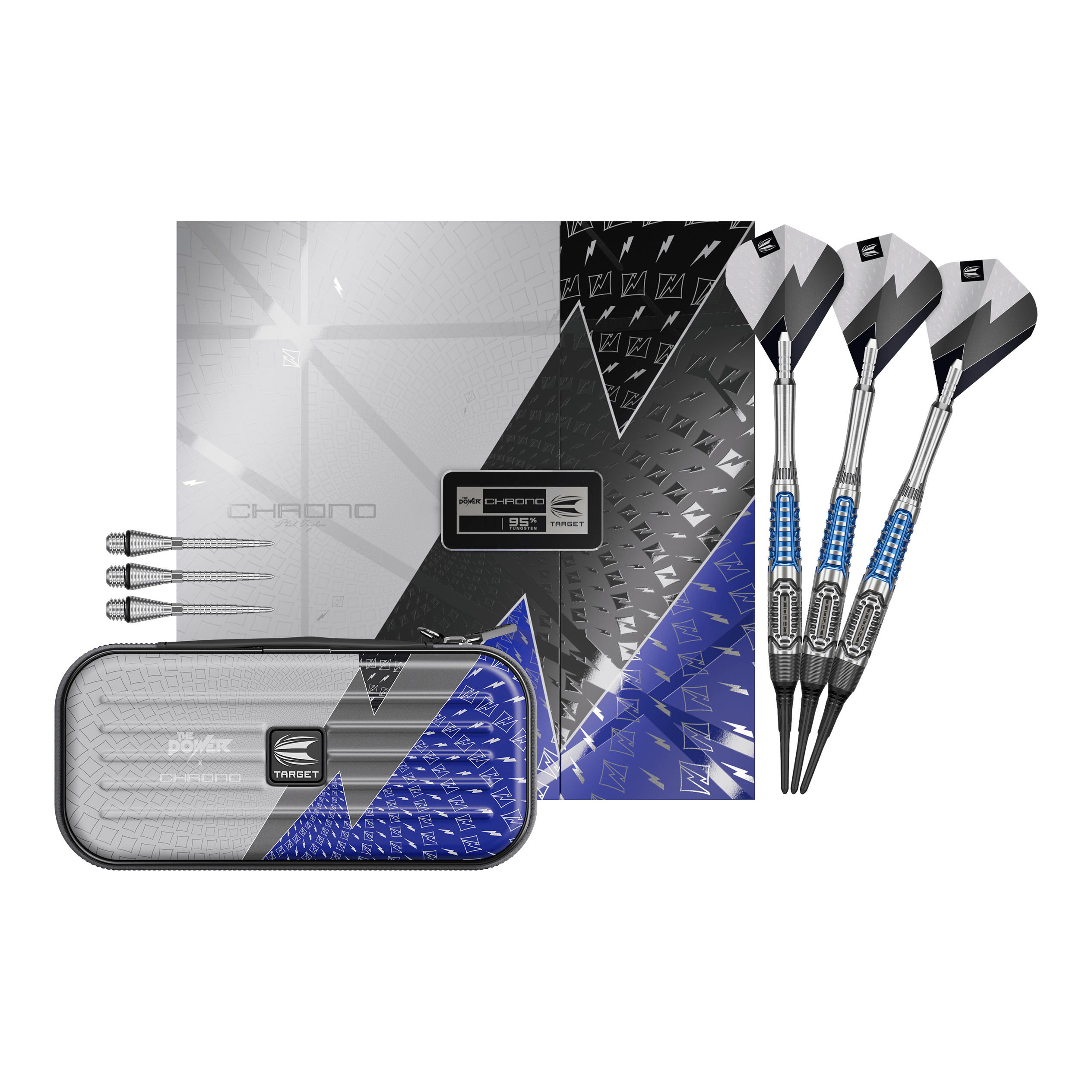Měkké šipky Target Phil Taylor Power X Chrono Měkké šipky Target Phil Taylor Power X Chrono
