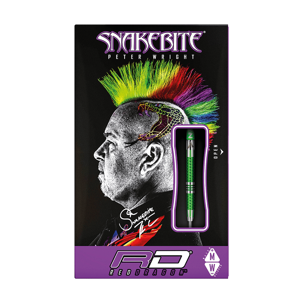 Červený drak Peter Wright Snakebite Mamba 2 Steeldarts