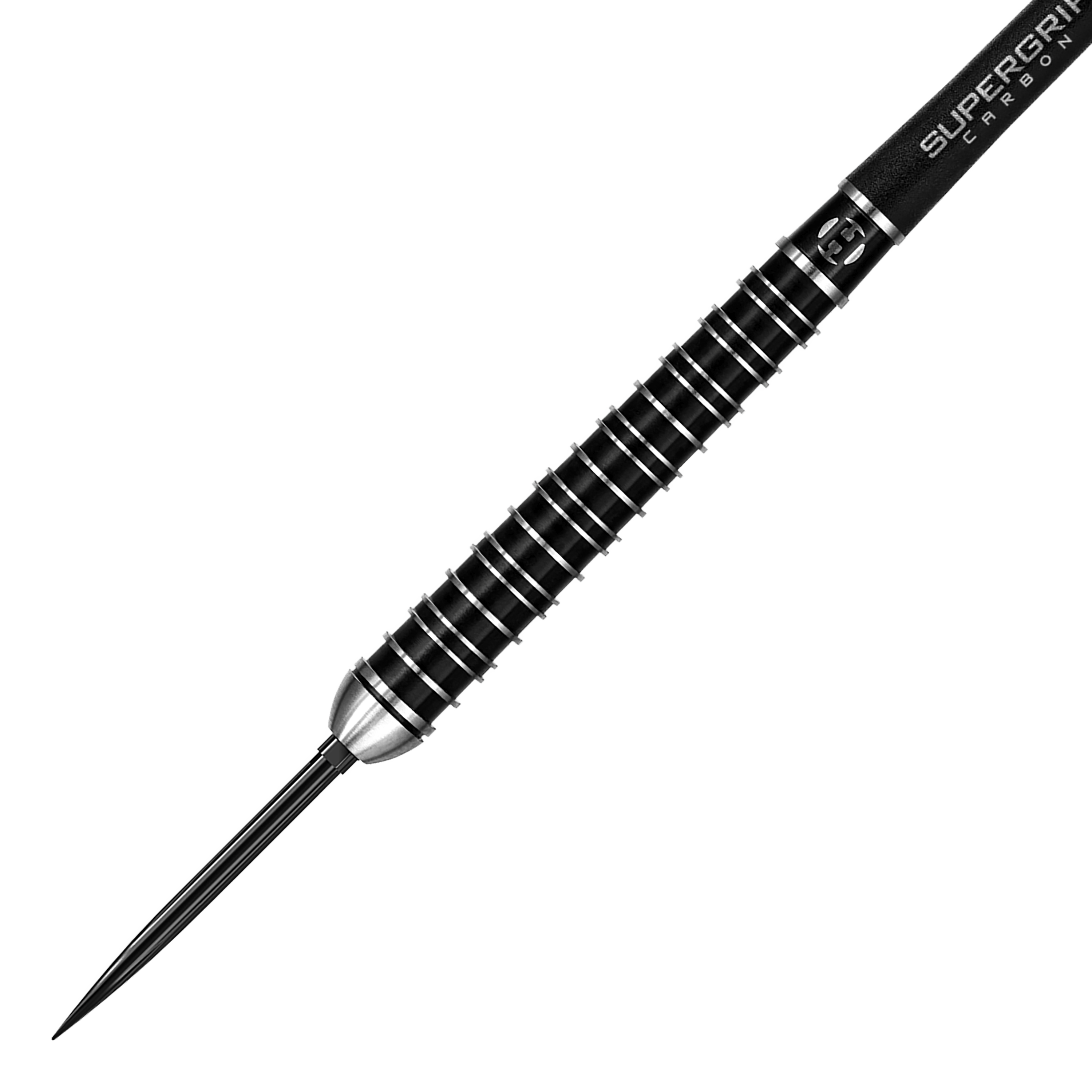 Šipky Harrows Supergrip Ultra Quick Point ocelové Das Bild zeigt Harrows Supergrip Ultra Quick Point Steeldarts. Die Schäfte und Spitzen sind detailliert abgebildet.