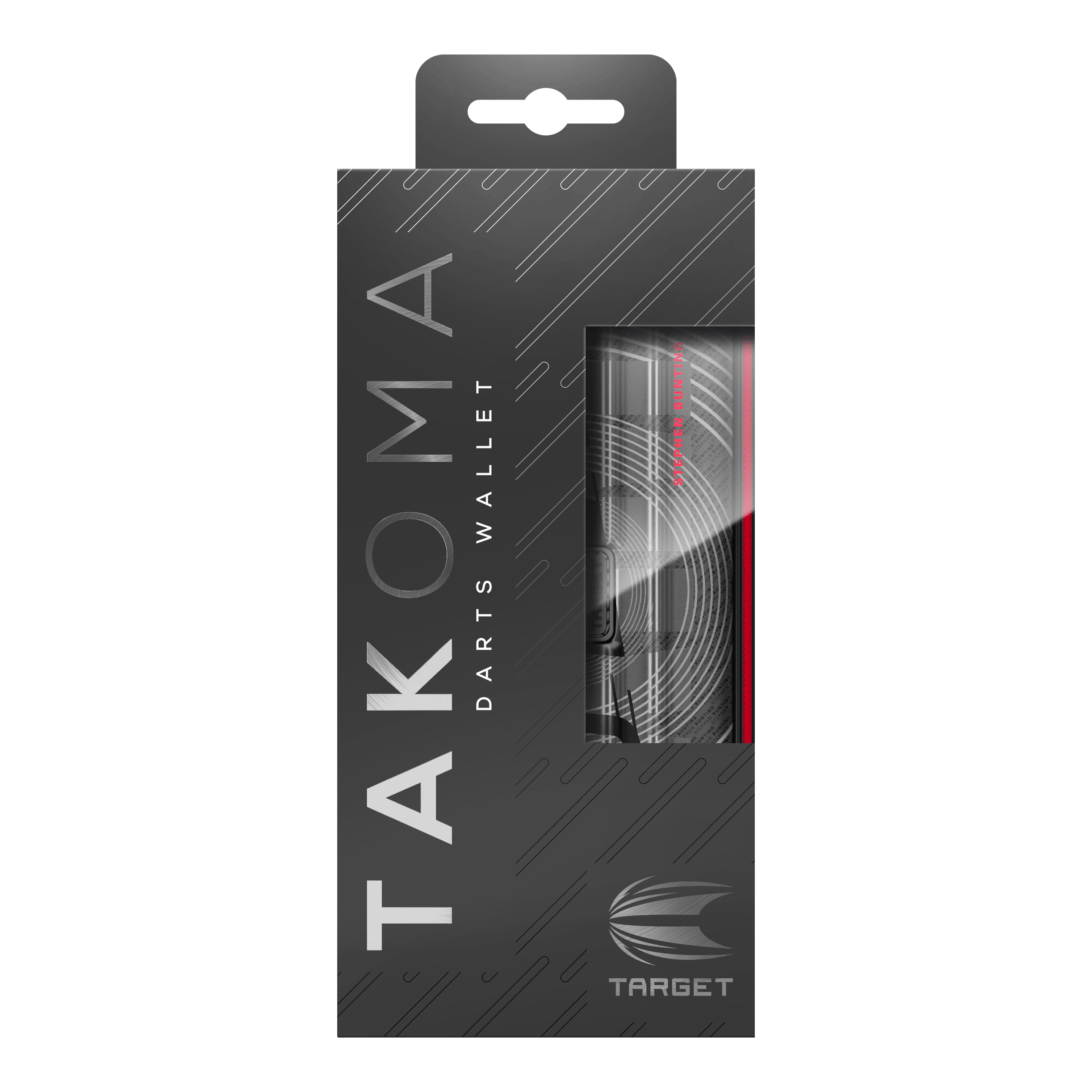 Pouzdro na šipky Takoma Ghost Series Stephen Bunting Abgebildet ist das Takoma Ghost Series Stephen Bunting Dartcase. Es handelt sich um ein Darts-Etui aus der Ghost Series von Stephen Bunting.