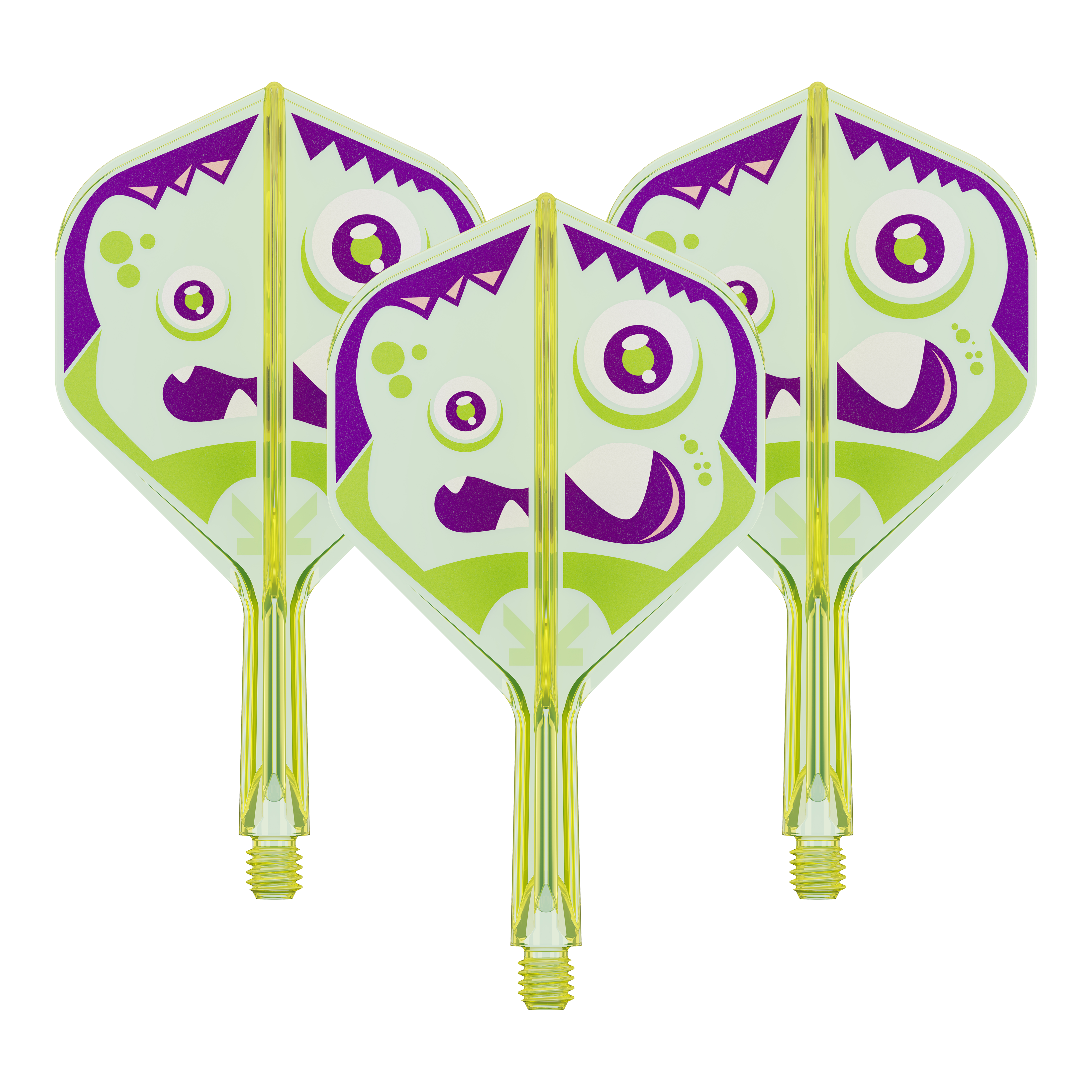 Standardní letky Target Japan K-Flex Xeno No2 Das Bild hat keinen angegebenen Produktnamen. Es wird als 410325_Target_Japan_K-Flex_Xeno_No2_Standard_Flights_19mm_1Set bezeichnet.