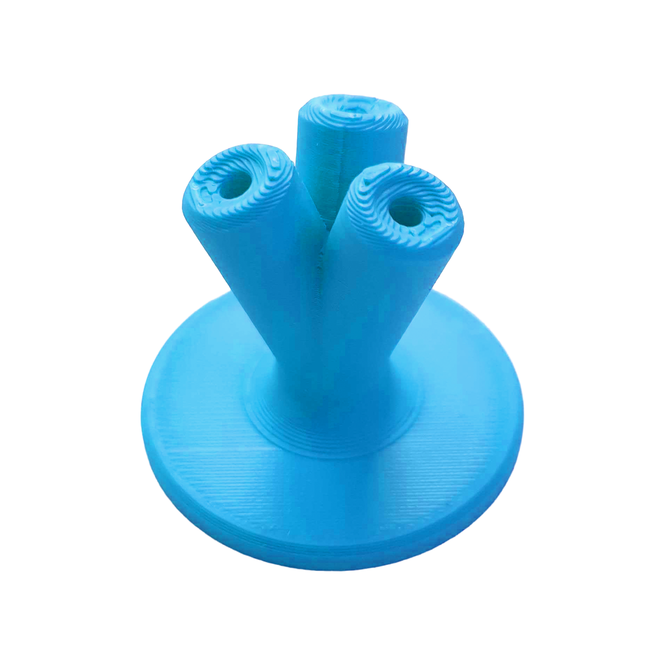 Ein kompakter DarthaIer in blau ist zu sehen. Die Produktaufnahme hebt die Farbe und das Design hervor.