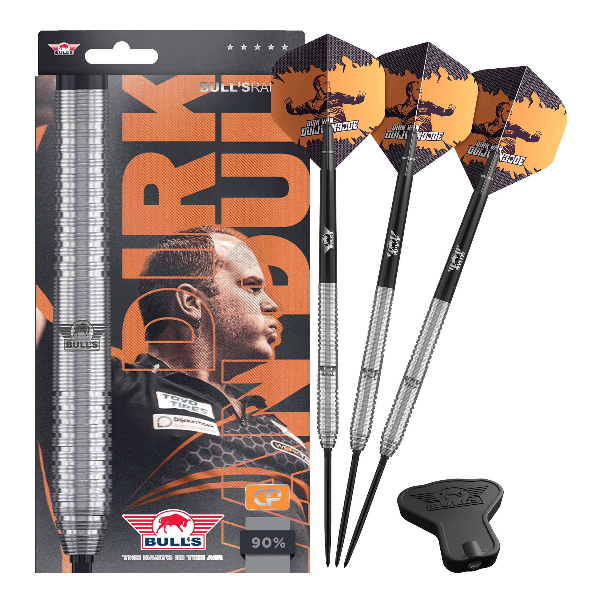 Bulls NL Dirk Van Duijvenbode Original Convertible Point Steeldarts
