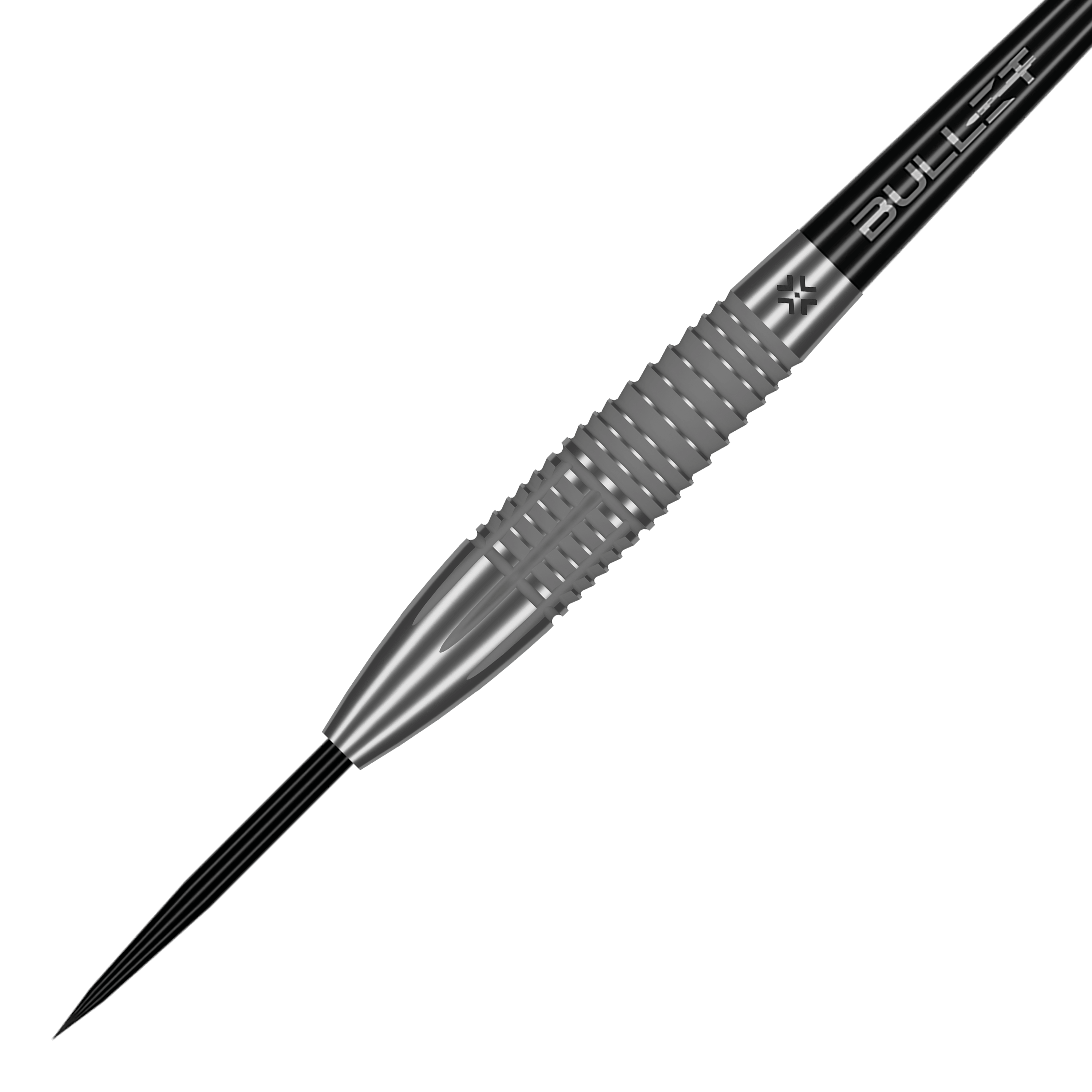 Ocelové šipky Bullet Monolith Bullet Monolith Steel Darts sind abgebildet. Das Produkt zeigt mehrere Artikel der Monolith-Reihe.
