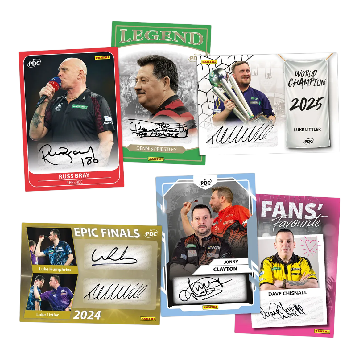 Abgebildet ist die Panini PDC World Championship 2026 Trading Cards - Collectors Box. Diese Box ist für Fans der Darts-Weltmeisterschaft gedacht.