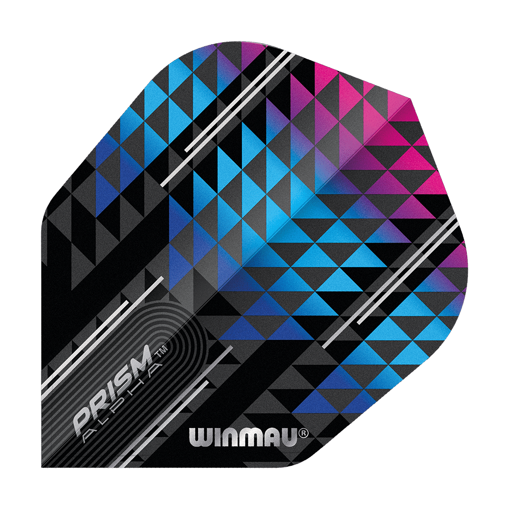 Winmau Prism Alpha Blau Pink No6 Flights