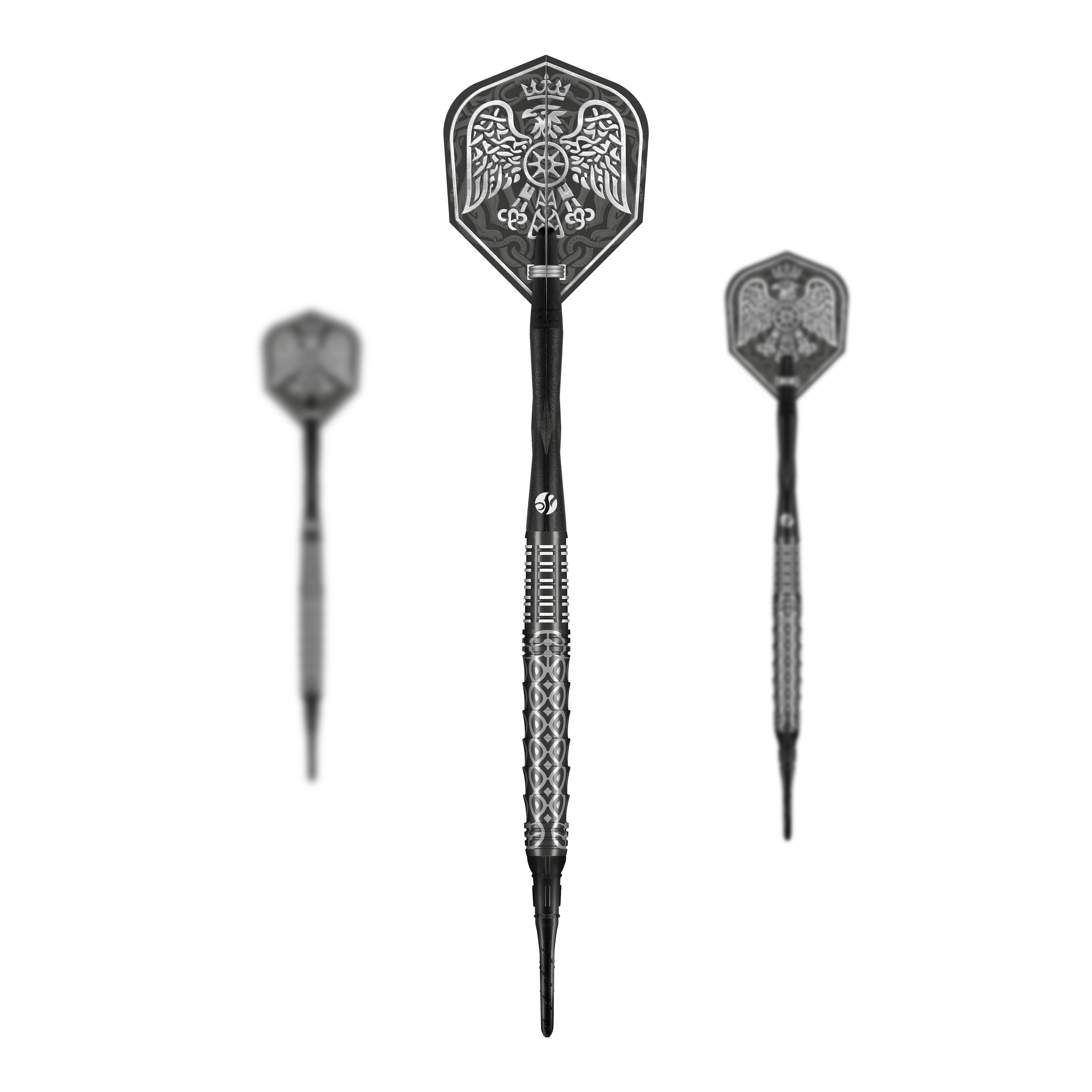 Měkké šipky Shot Goths Wulfaz - 20g Das Bild zeigt ein Set der Shot Goths Wulfaz Softdarts - 20g. Das Set bietet alles, was für ein Softdartspiel benötigt wird.