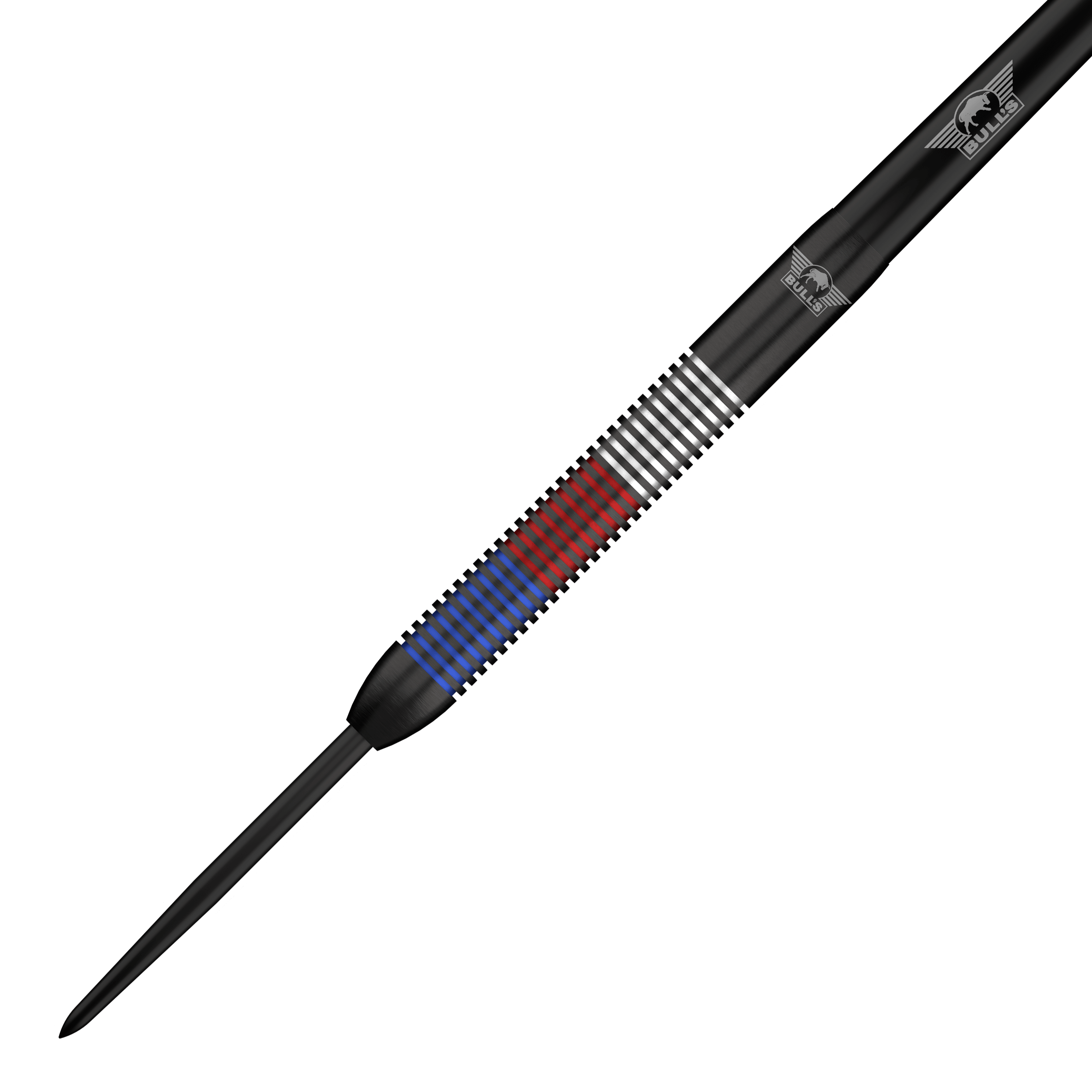 Ocelové šipky Bulls NL Karel Sedláček E2 - 24g Zu sehen sind die Bulls NL Karel Sedlacek E2 Steeldarts mit 24 Gramm Gewicht. Das Produkt richtet sich an Dartspieler, die Wert auf professionelle Ausrüstung legen.
