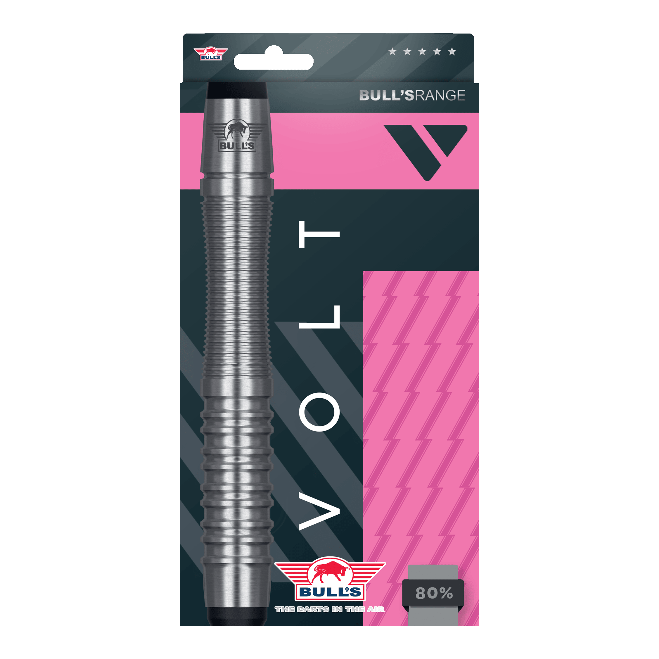 Šipky Bulls NL Volt Pink Soft - 19g