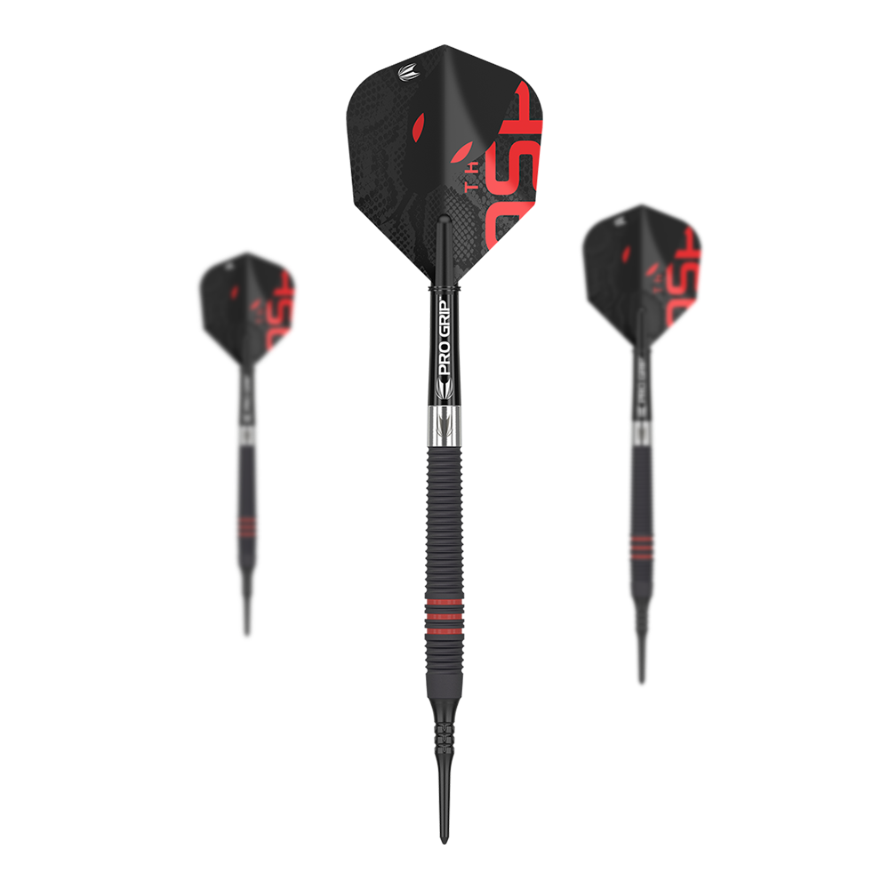 Target Nathan Aspinall černé softdarts - 18g