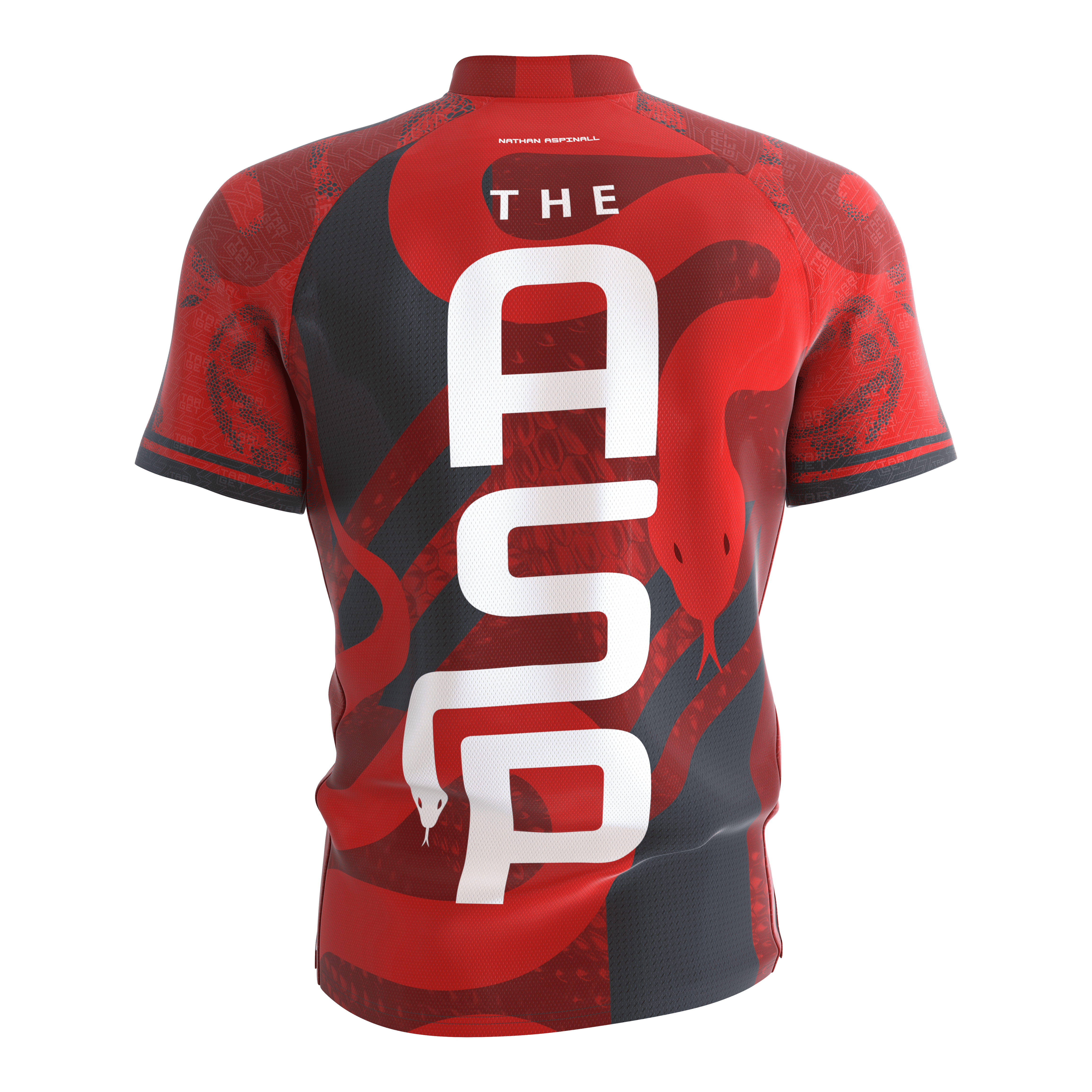Target Coolplay šipková košile Nathan Aspinall 2024 bez límce