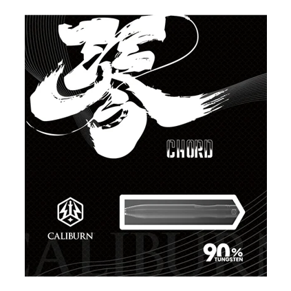 Ocelové šipky Caliburn Chord C1 - 21,5 g Abgebildet ist der Caliburn Chord C1 Steeldart mit 21,5g. Der Dartpfeil liegt auf einem neutralen Hintergrund.