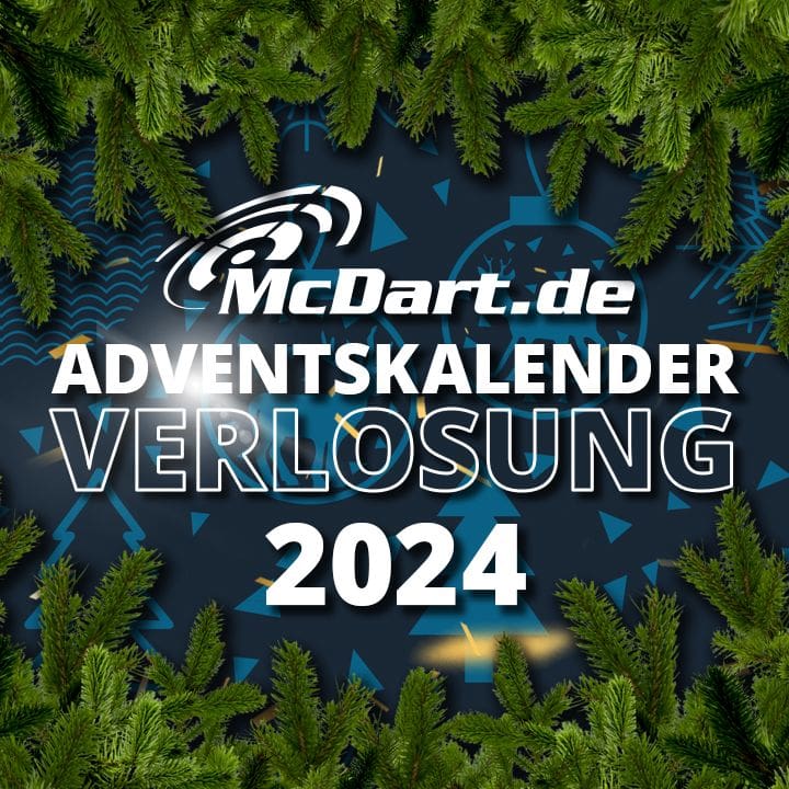 Adventní kalendář McDart Darts 2024 – výherci tomboly