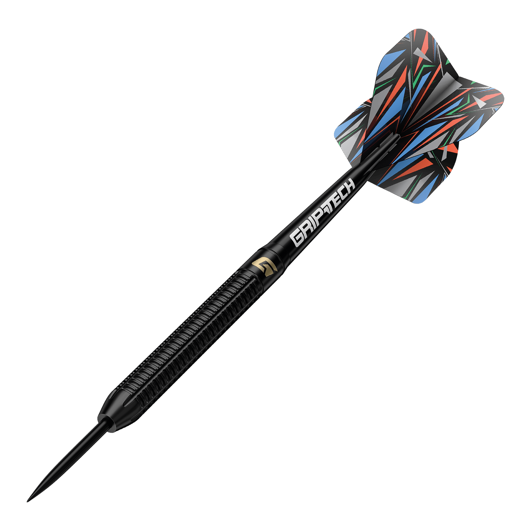 Šipky GOAT Athlete černé wolframové oceli Zu sehen sind die GOAT Athlete Black Tungsten Steeldarts. Die Steeldarts bestehen aus hochwertigem Tungsten mit einem sportlichen Aussehen.