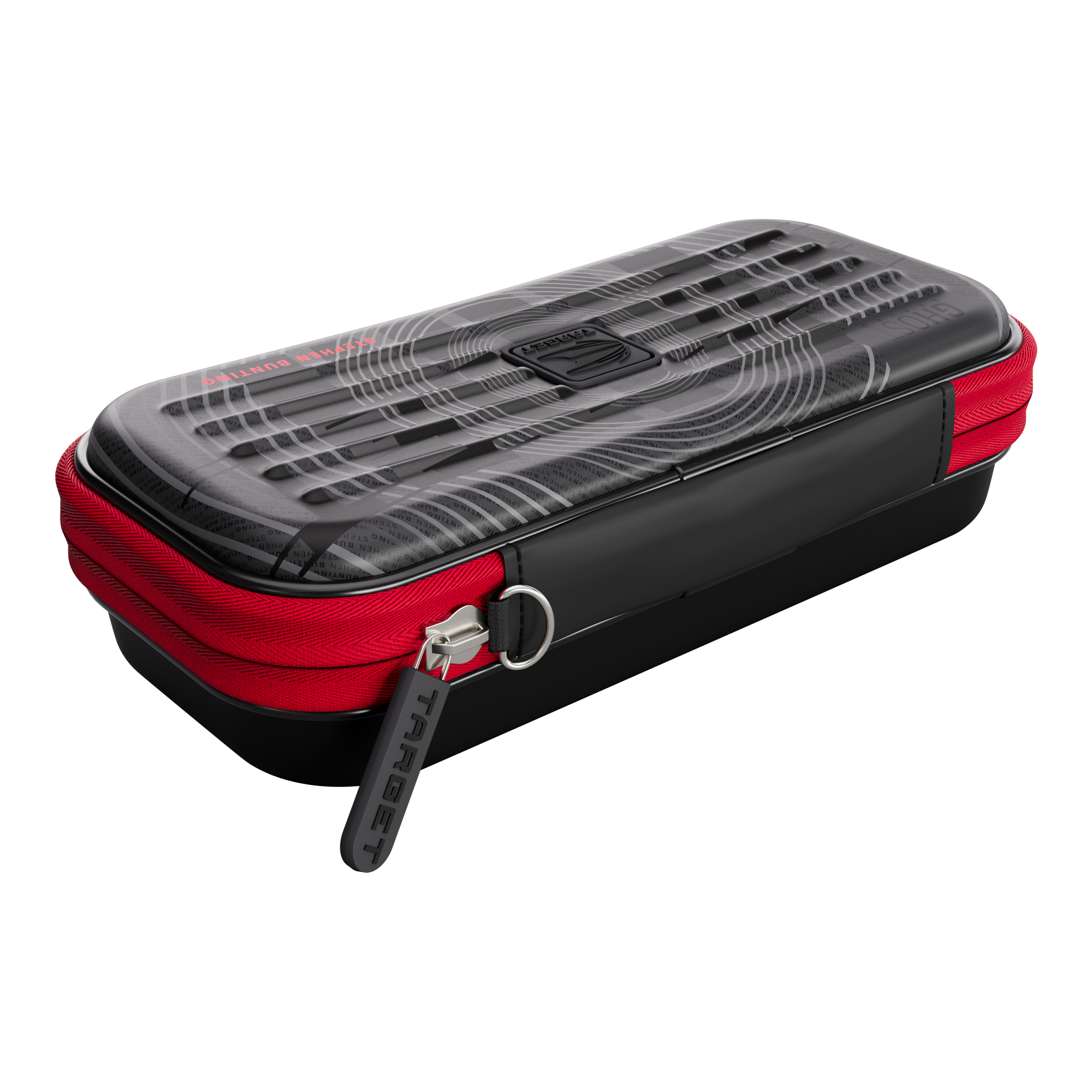 Pouzdro na šipky Takoma Ghost Series Stephen Bunting Auf dem Bild ist das Takoma Ghost Series Stephen Bunting Dartcase abgebildet. Das Produkt ist ein elegantes Dartcase aus der Ghost Series.