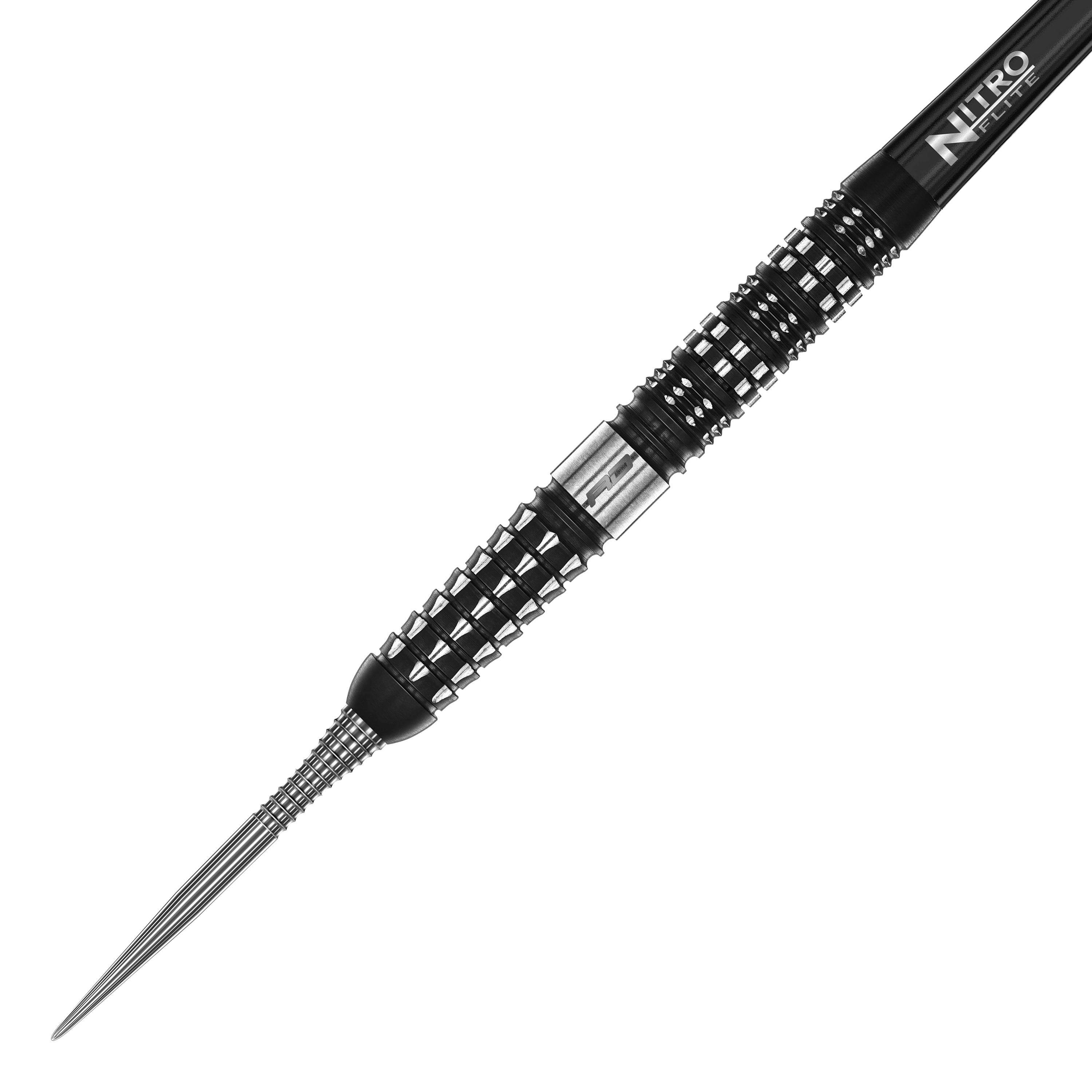 Hier sieht man die Red Dragon Recon Parallel Steeldarts. Dieses Modell zeichnet sich durch seine parallele Form aus.
