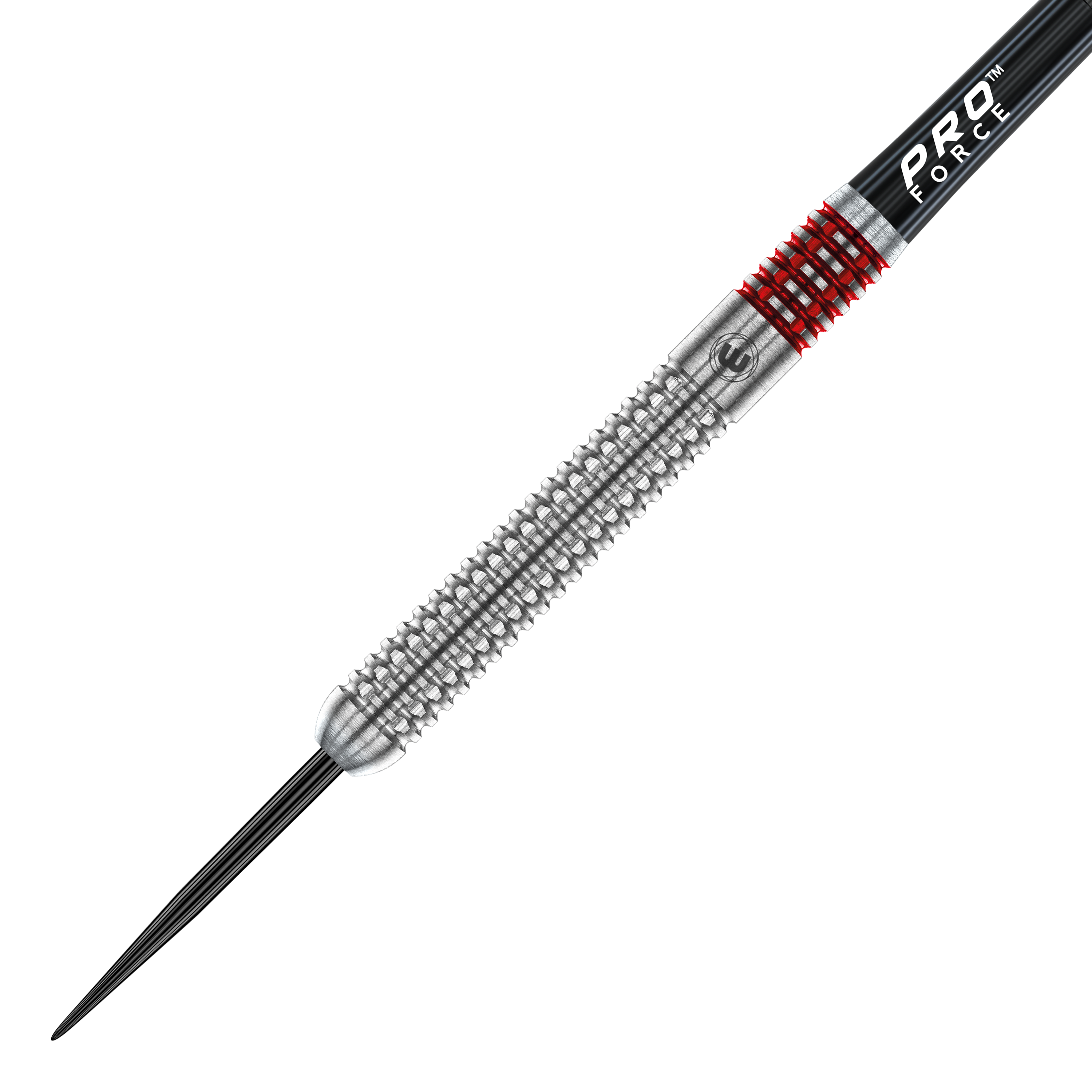 Gezeigt werden die Winmau Team 360 Lewis Cook Steeldarts - 23g. Die Darts wurden für eine optimale Wurfbalance entwickelt.