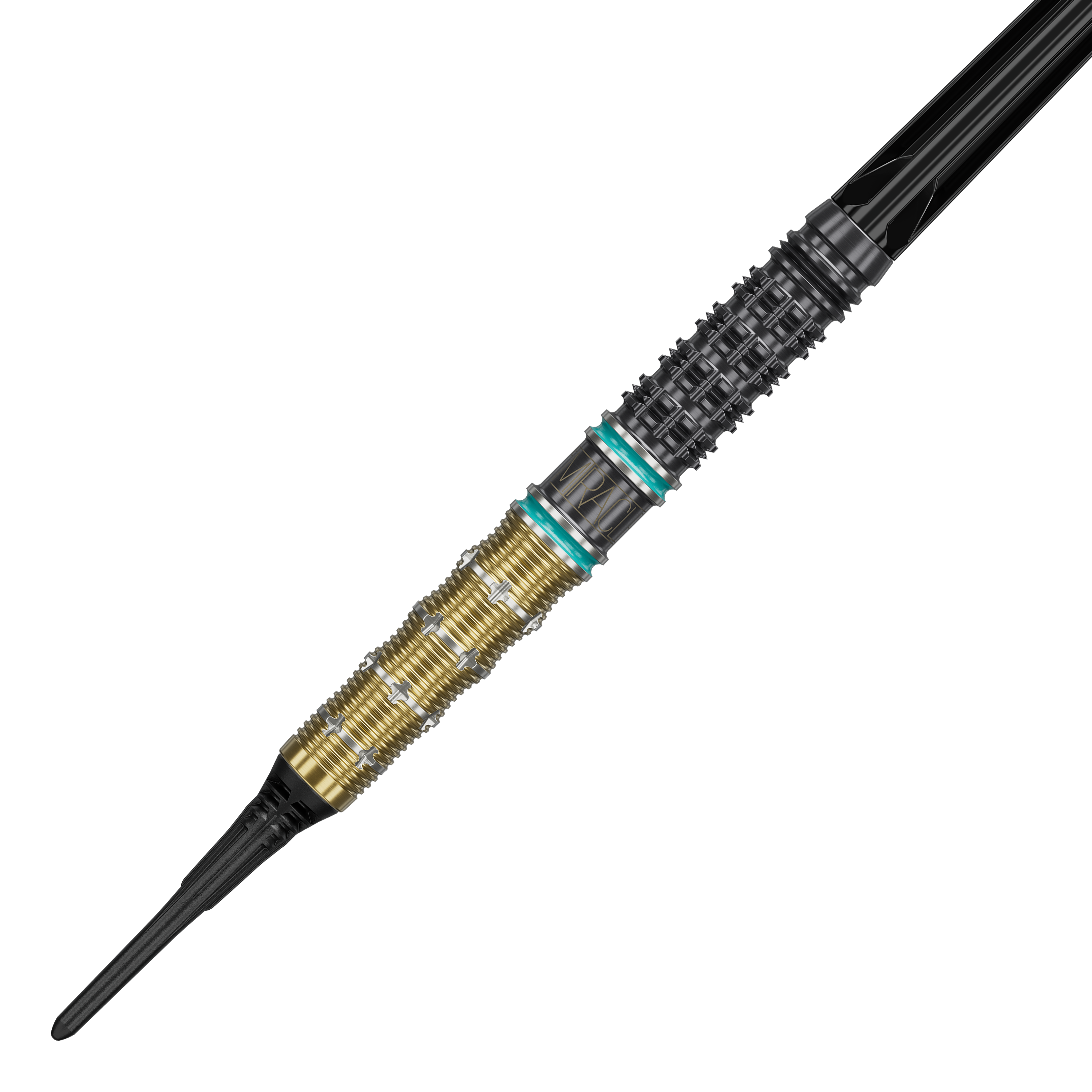 Měkké šipky Target Mikuru Suzuki The Miracle GEN7.5 - 19g Abgebildet sind die Target Mikuru Suzuki The Miracle GEN7.5 Softdarts mit 19 Gramm Gewicht. Die Softdarts liegen in einer ordentlichen Anordnung.