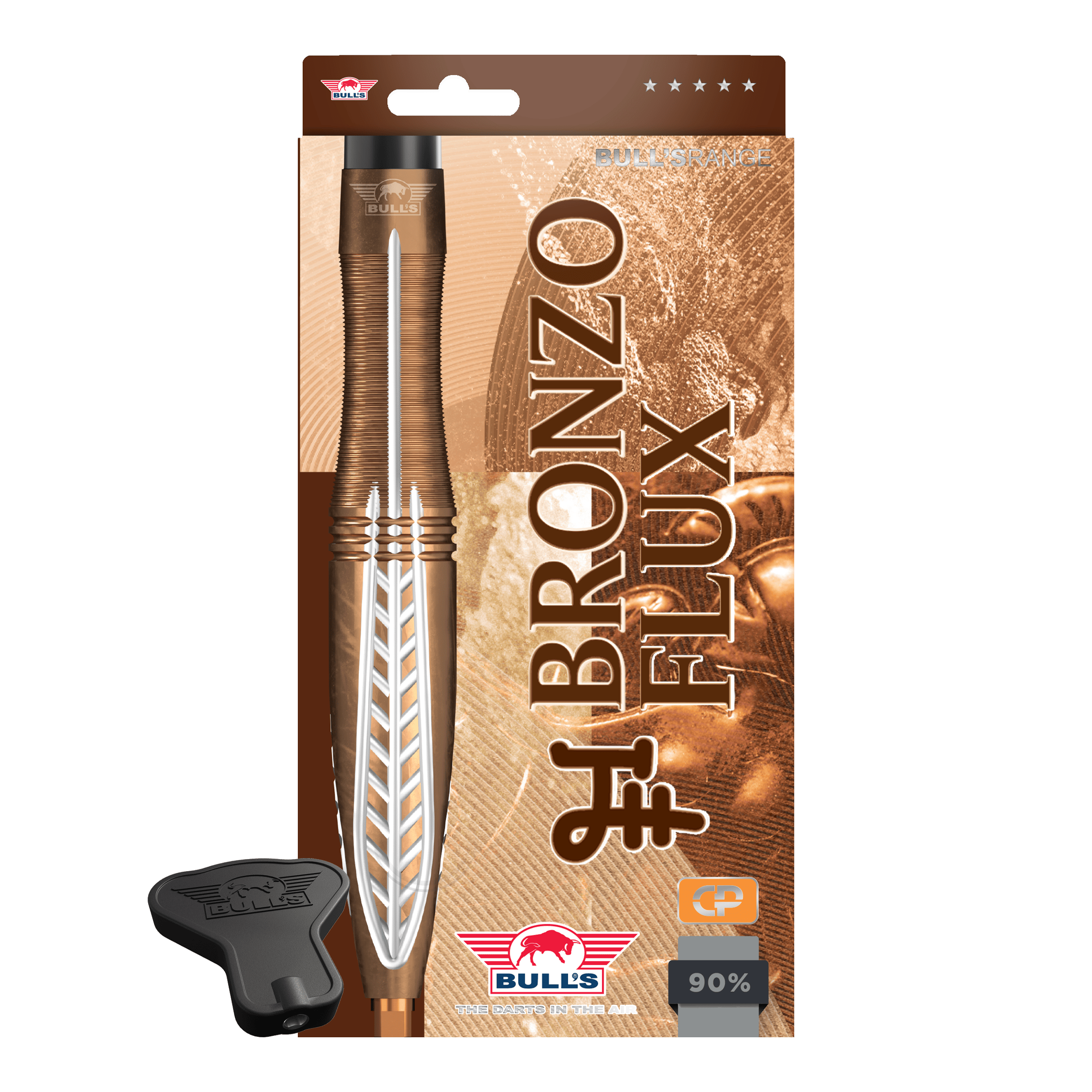 Šipky Bulls NL Bronzo Flux Convertible Point Steel Darts Šipky Bulls NL Bronzo Flux Convertible Point Steel Darts