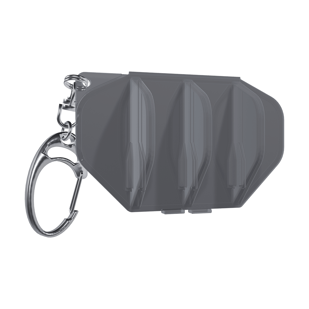 LSF20_L-Style_L-Case_Flightcase_Grau_1 Dies ist ein L-Style L-Case Flightcase in dunkler Farbe. Es hat Platz für drei Flights und ist mit einem Schlüsselanhänger ausgestattet.