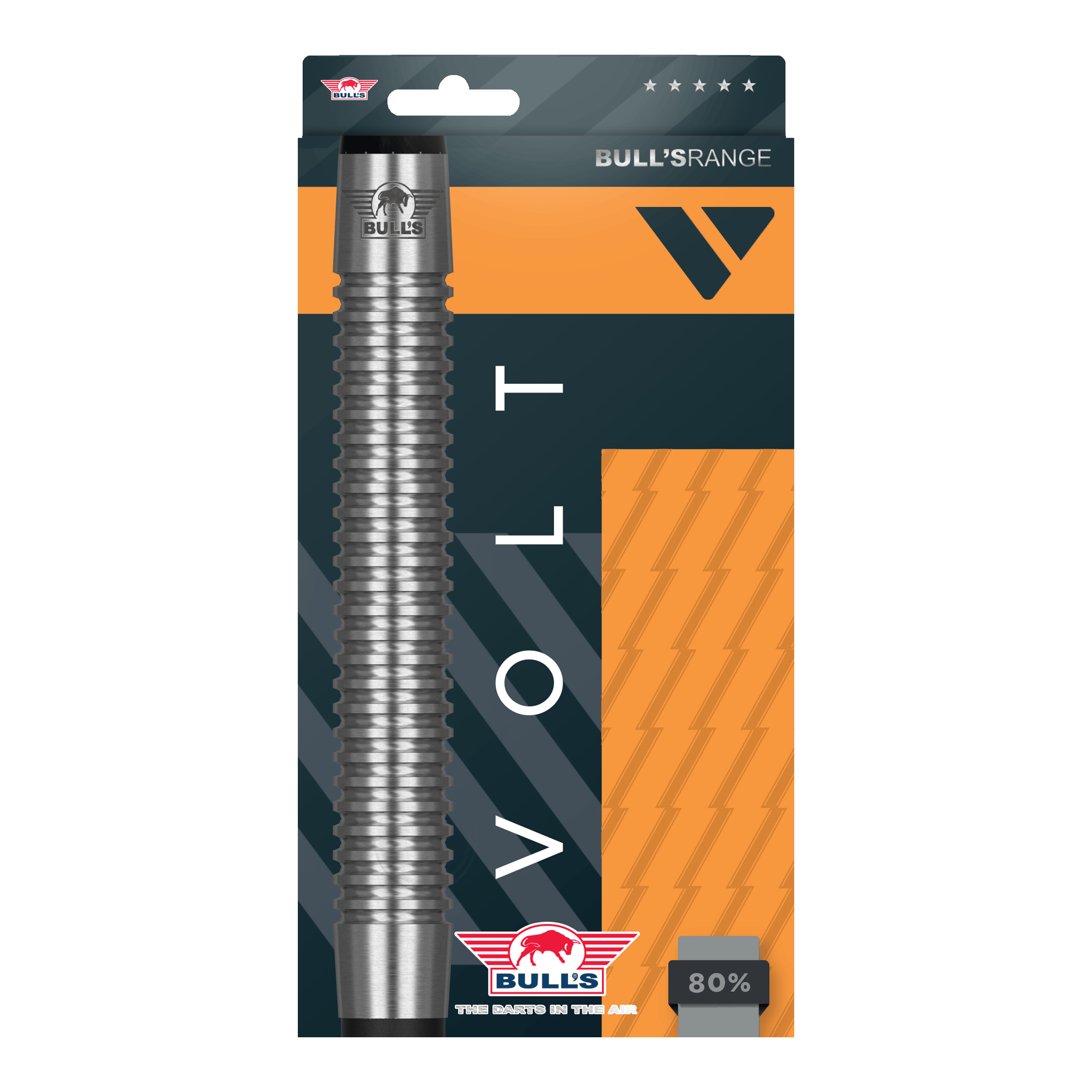Šipky Bulls NL Volt Orange Soft - 18g Šipky Bulls NL Volt Orange Soft - 18g