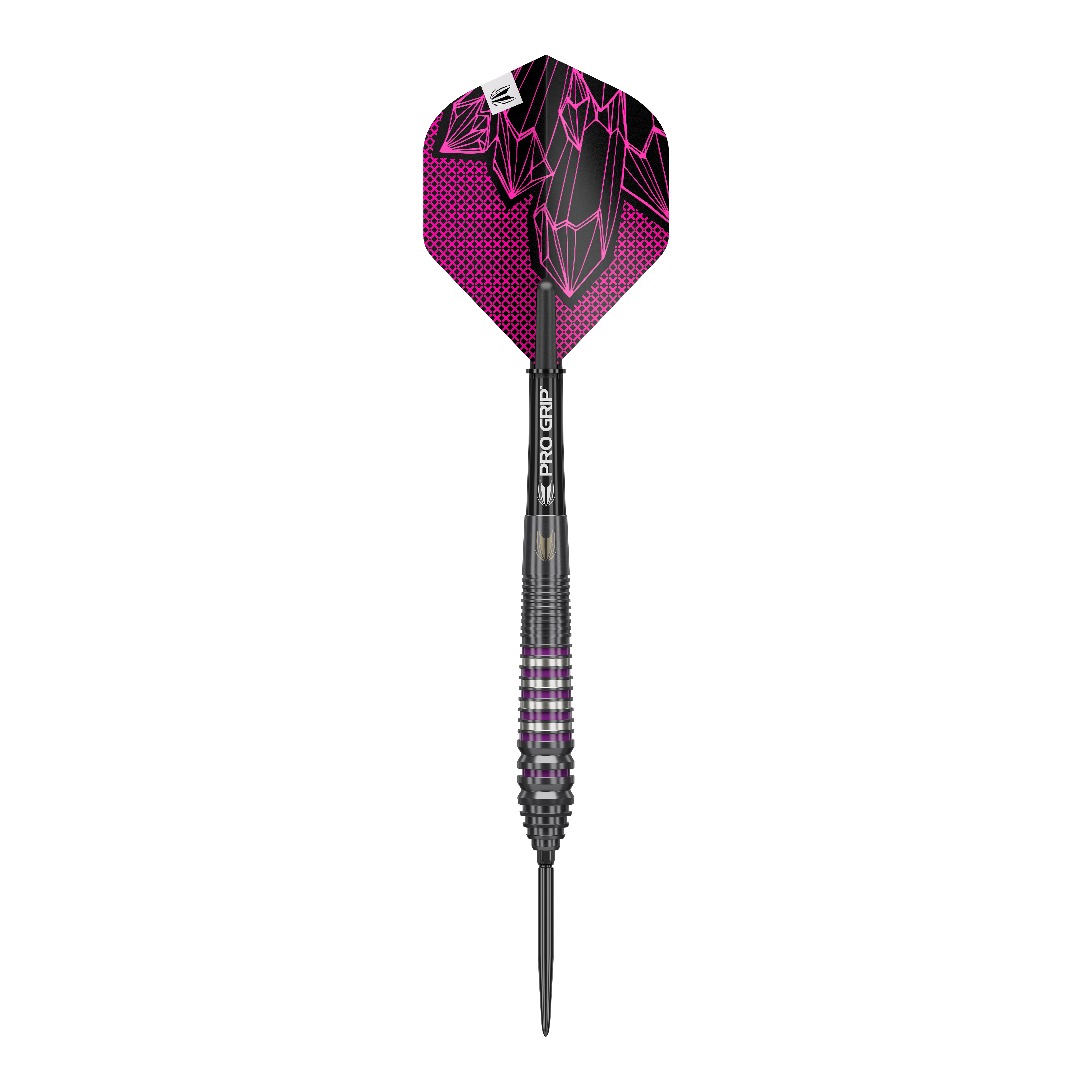 Šipky Target Lorraine Winstanley GEN2 Swiss Point ocelové - 24g Das Bild zeigt Target Lorraine Winstanley GEN2 Swiss Point Steeldarts - 24g. Es handelt sich um hochwertige Darts für Turnierspieler.