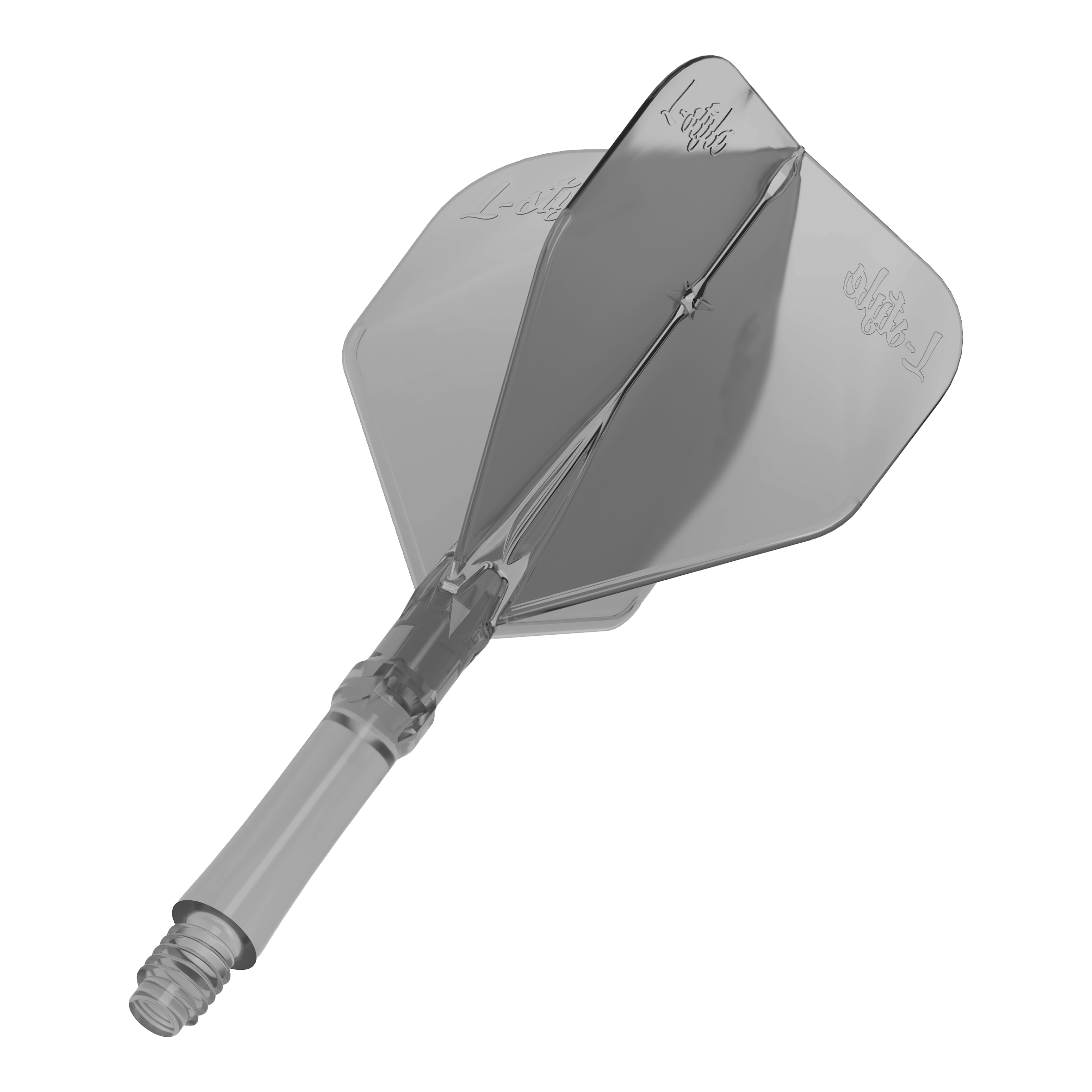 Letky L-Style L-System - čirá černá Zu sehen sind die L-Style L-System Flights - Clear Black. Die Flights sind schwarz-transparent und für Darts geeignet.