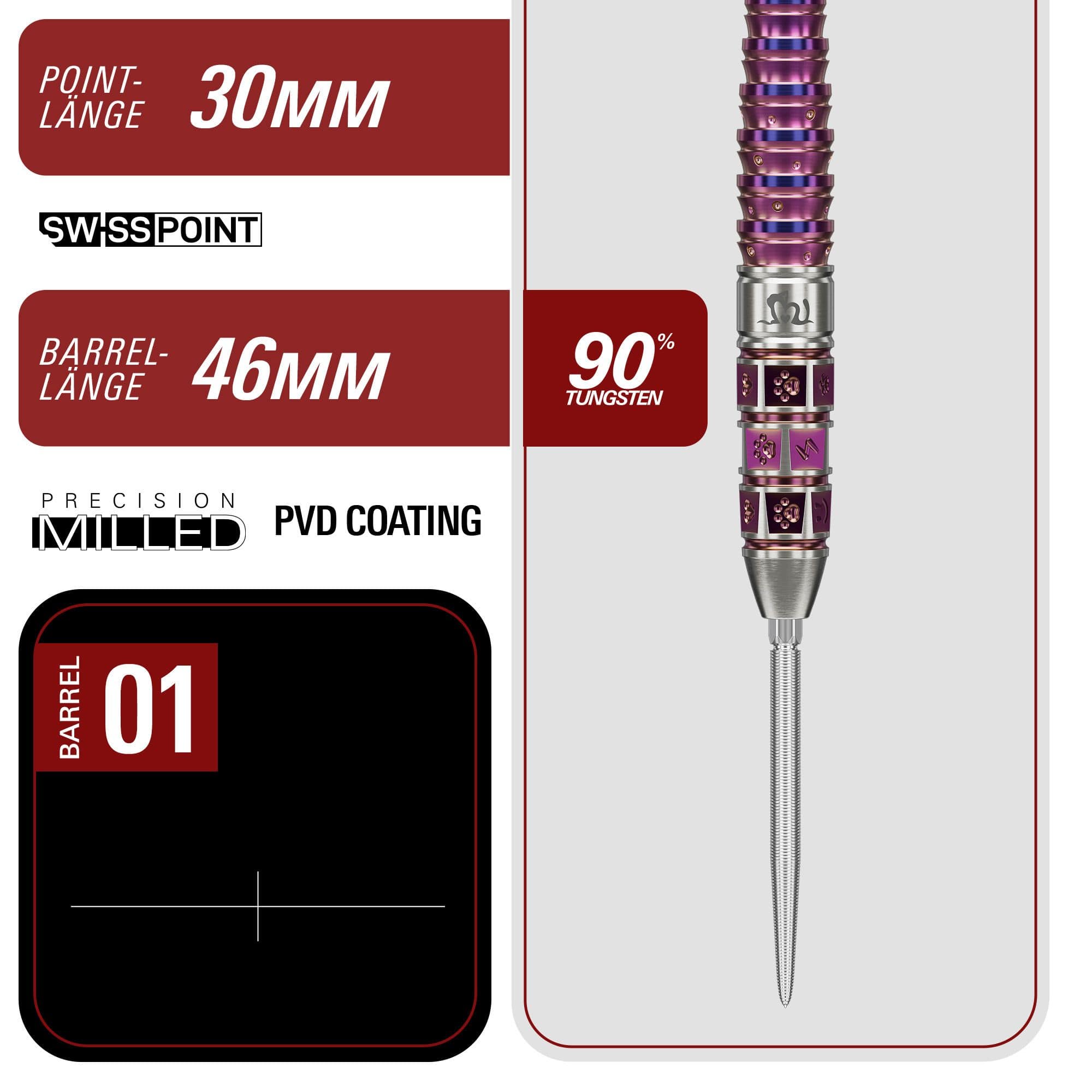 Šipky Target Japan Prime Series Mayo GEN8 Swiss Point Steel