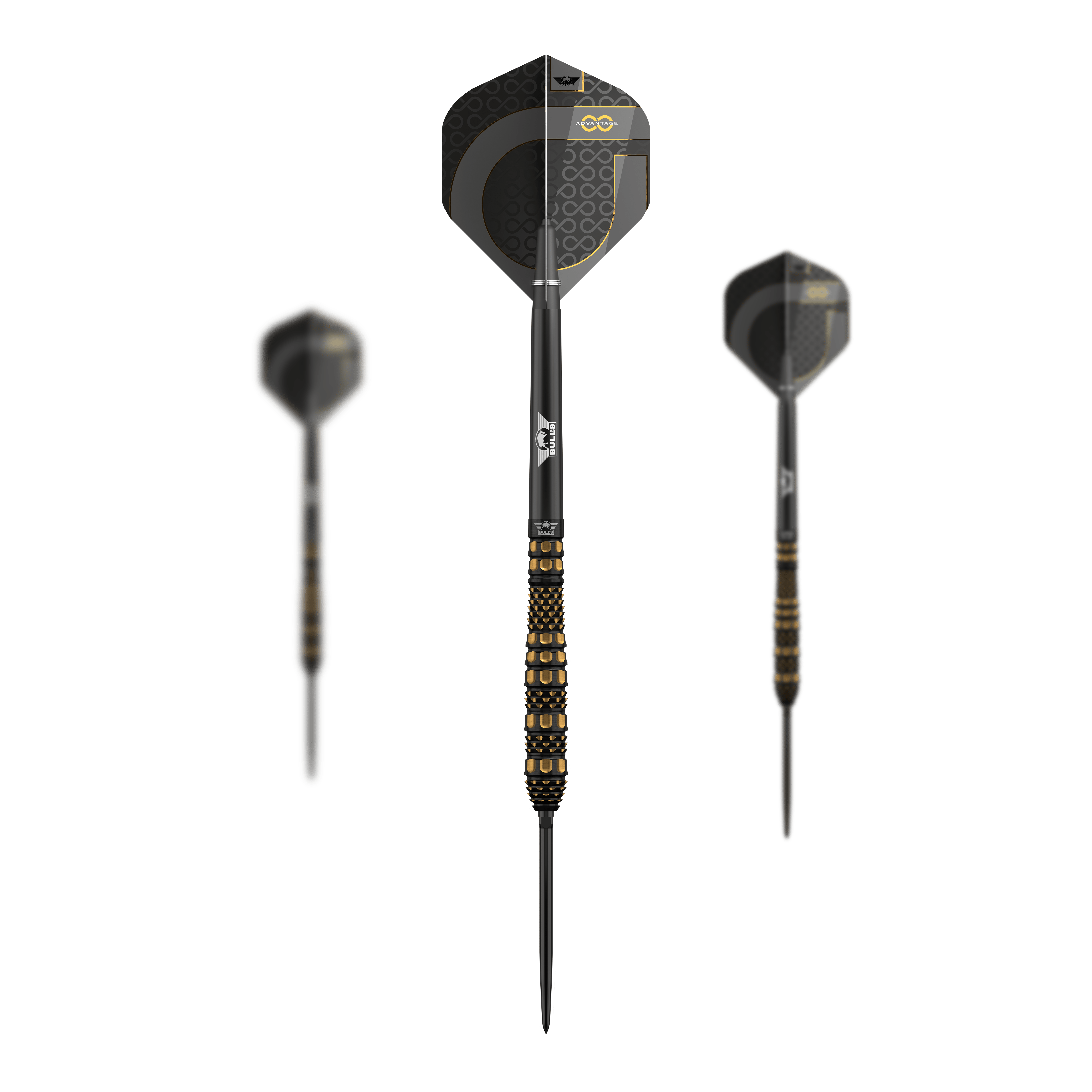 Šipky Bulls NL Advantage 95 Torp Convertible Point Steel Darts