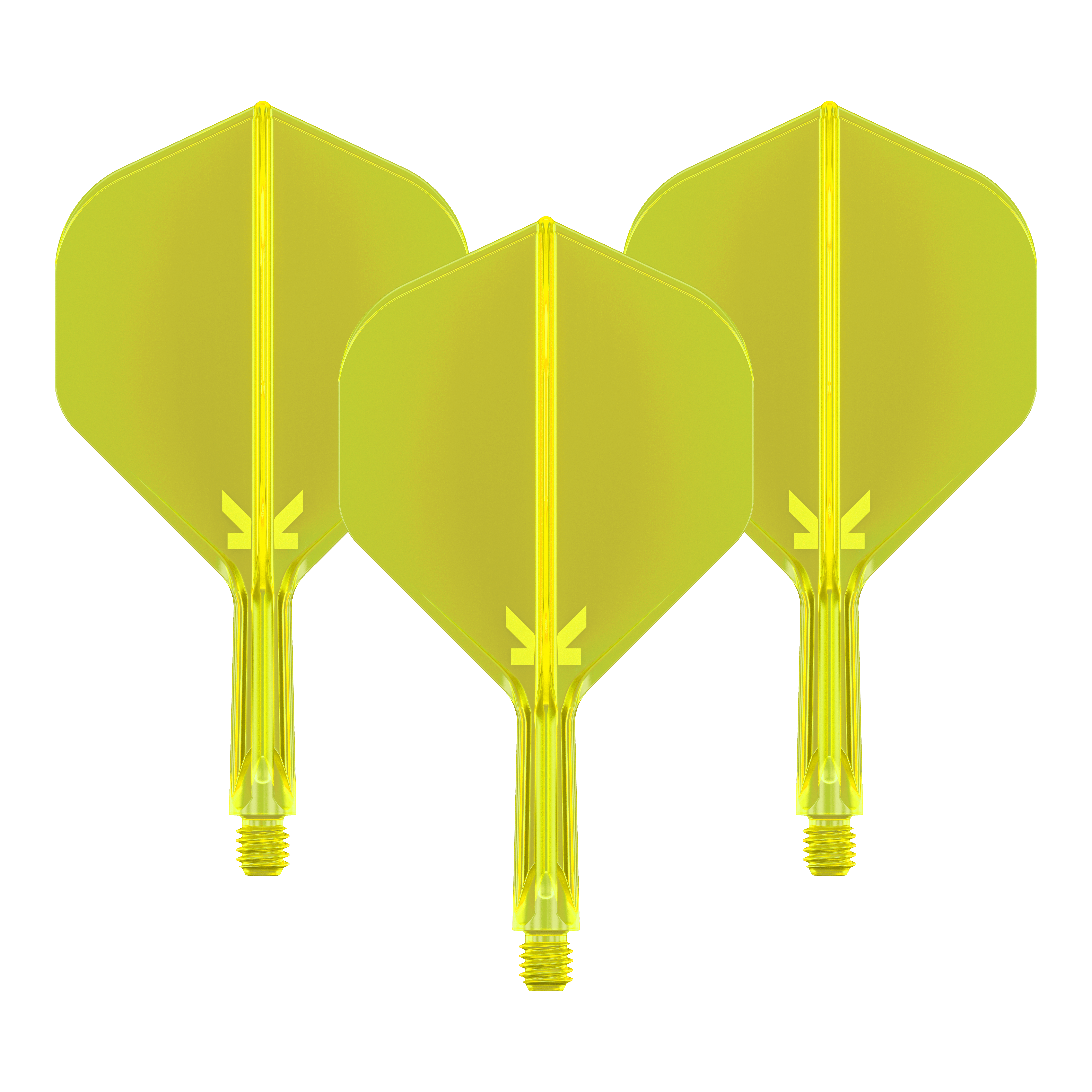 Standardní letový systém Target K-Flex No2 - neonově žlutý Abgebildet ist das Target K-Flex No2 Flight-System in Neon-Gelb, 19mm. Es handelt sich um ein Set Dart-Flights und -Shafts für den Dartsport.