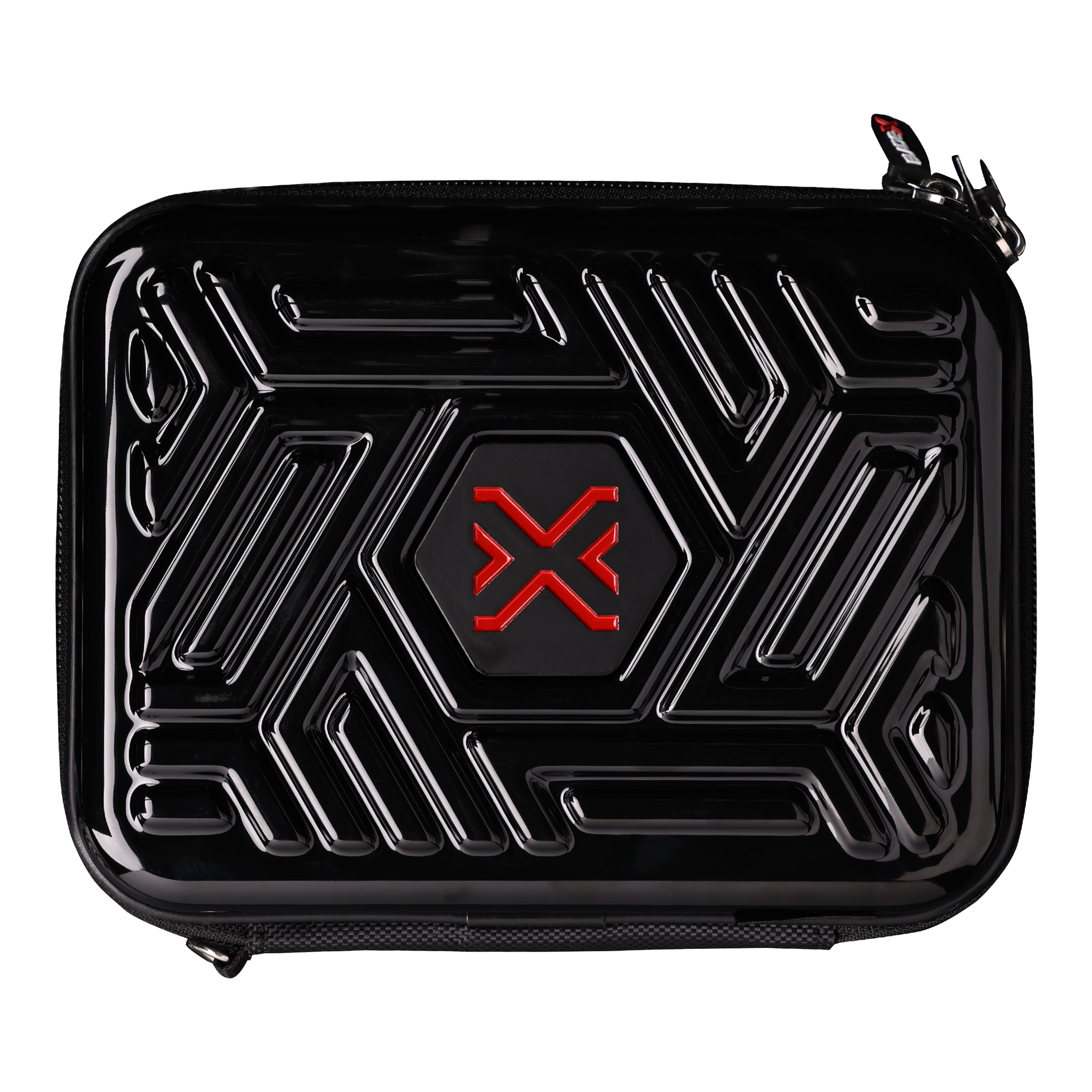 Peněženka na šipky Winmau Blade X Armor G2 Auf dem Bild ist das Winmau Blade X Armor G2 Dartwallet zu sehen. Die Darttasche schützt und organisiert die Darts professionell.