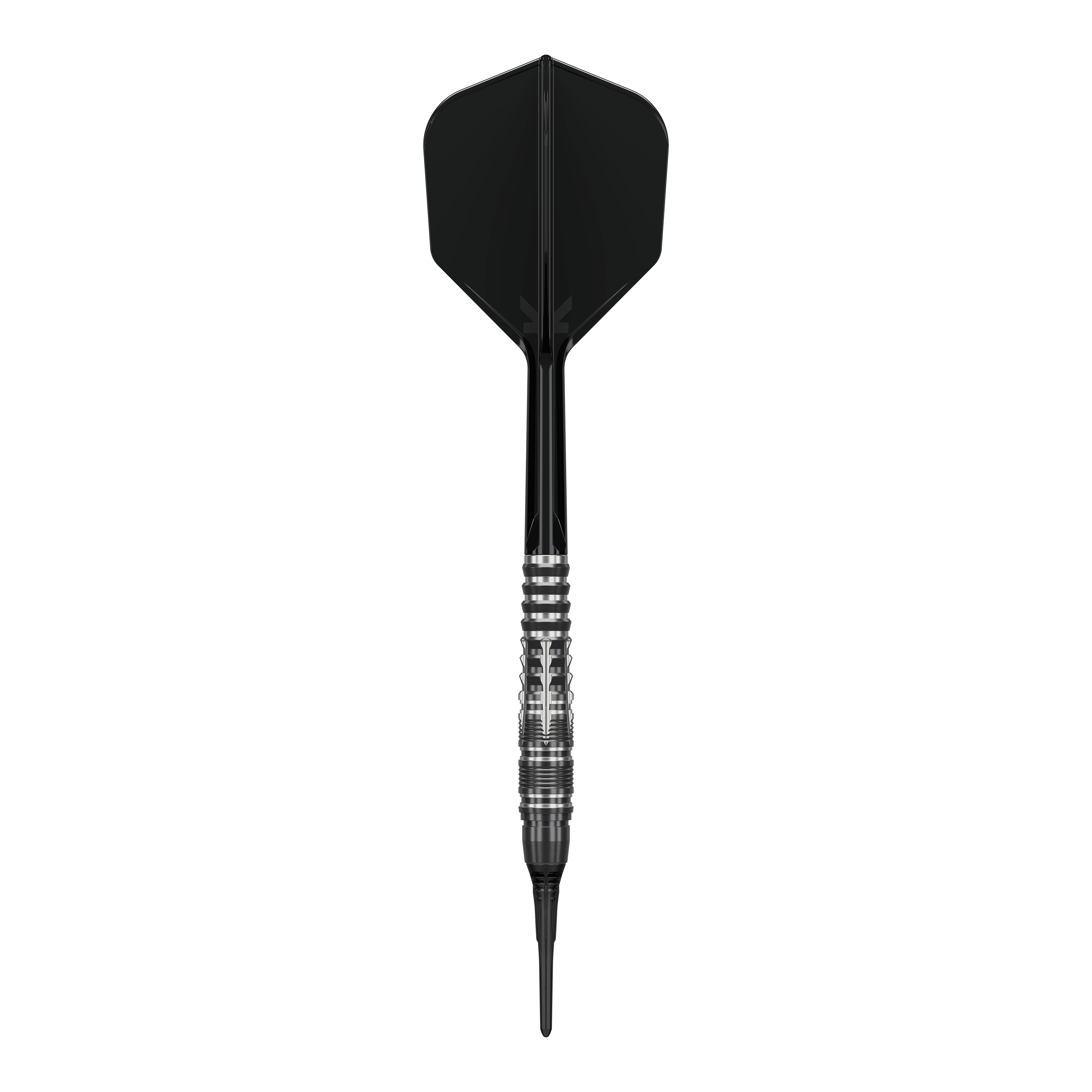 Měkké šipky Target Black Marque Blaze - 18g Hier sieht man die Target Black Marque Blaze Softdarts - 18g. Sie sind speziell für den Softdart-Sport entwickelt.