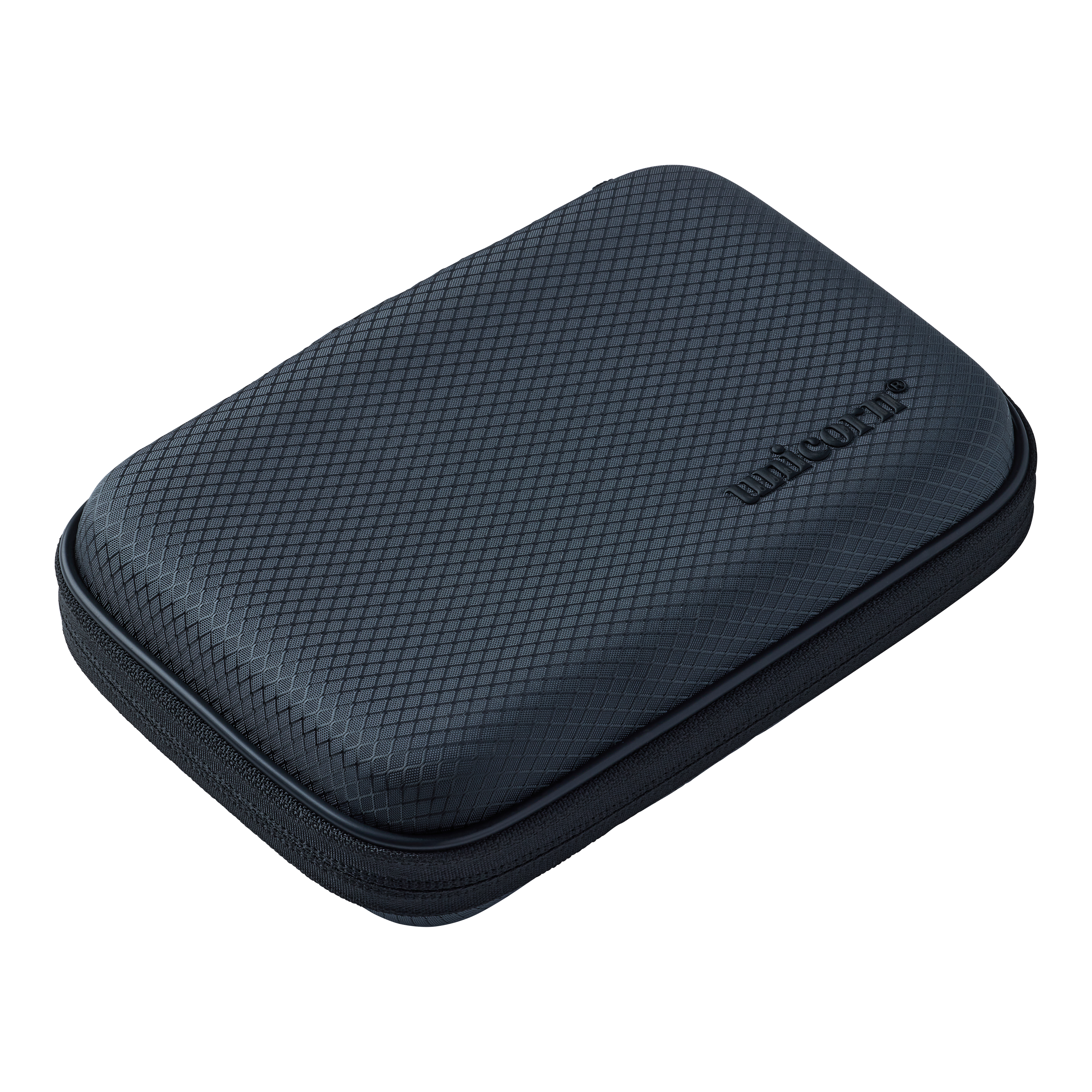 Pouzdro na šipky Unicorn Vanguard Medium - šedé Abgebildet ist das Unicorn Vanguard Medium Dartcase in Grau. Es bietet ausreichend Platz für mittelgroßes Dartzubehör.