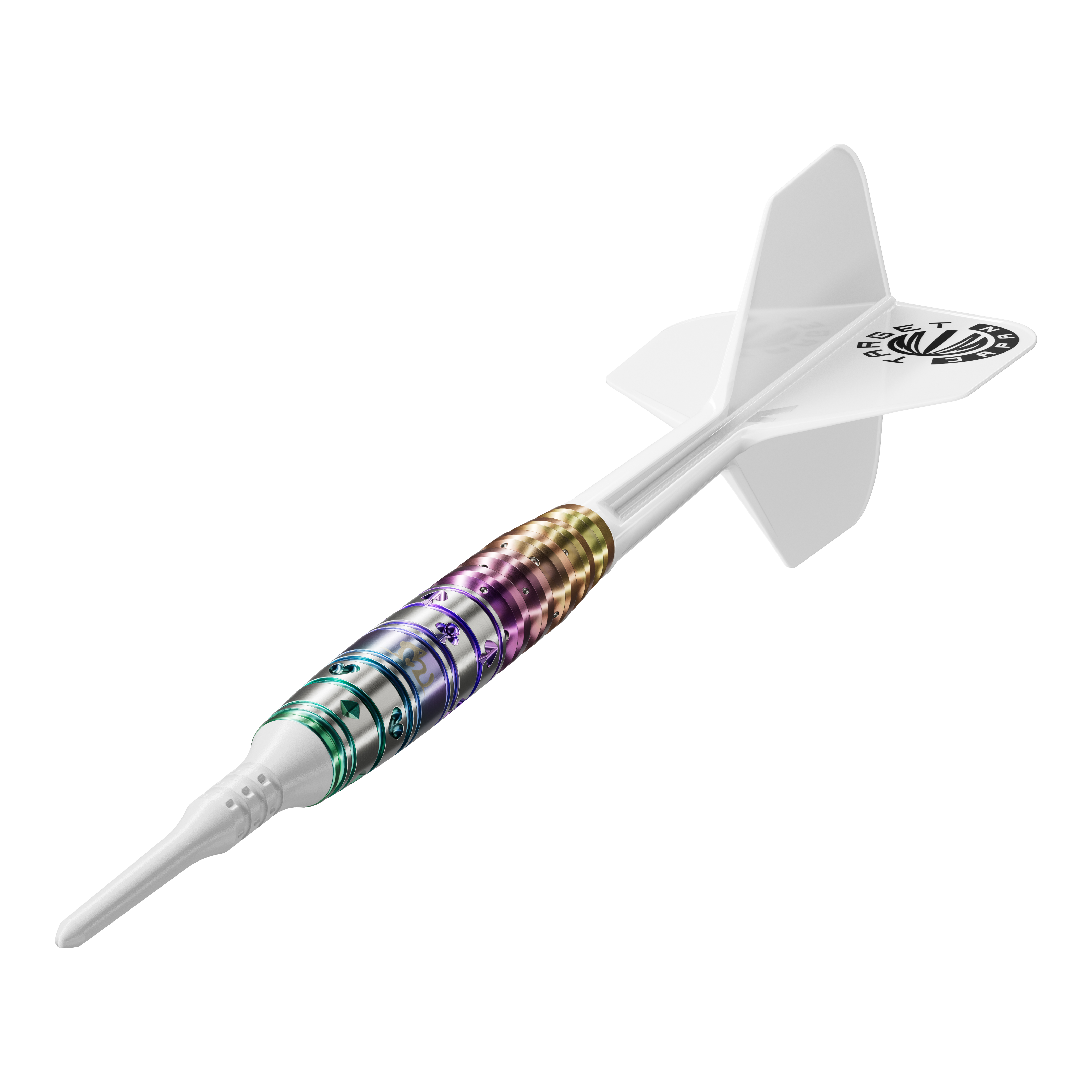 Darstellt werden die Target Japan Prime Series Mayuko Morita Mayo GEN7 Softdarts, 18g. Die Softdarts sind ideal für Wettkampfspieler geeignet.
