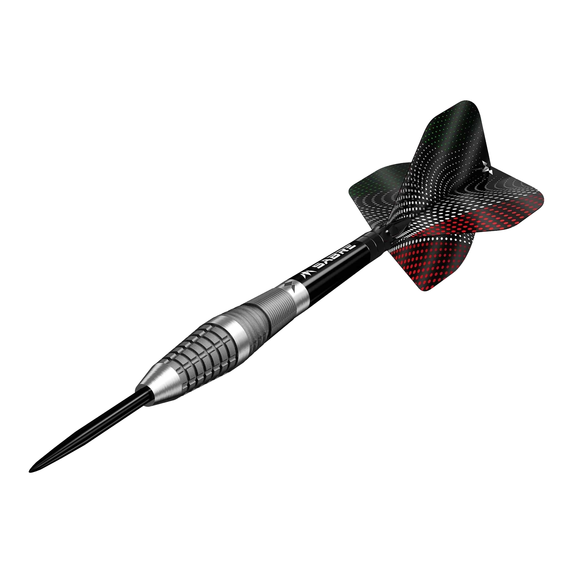Das Bild zeigt Mission Michele Turetta Sandblasted Steeldarts in der 23g Variante. Die Pfeile zeichnen sich durch ihr sandgestrahltes Design aus.