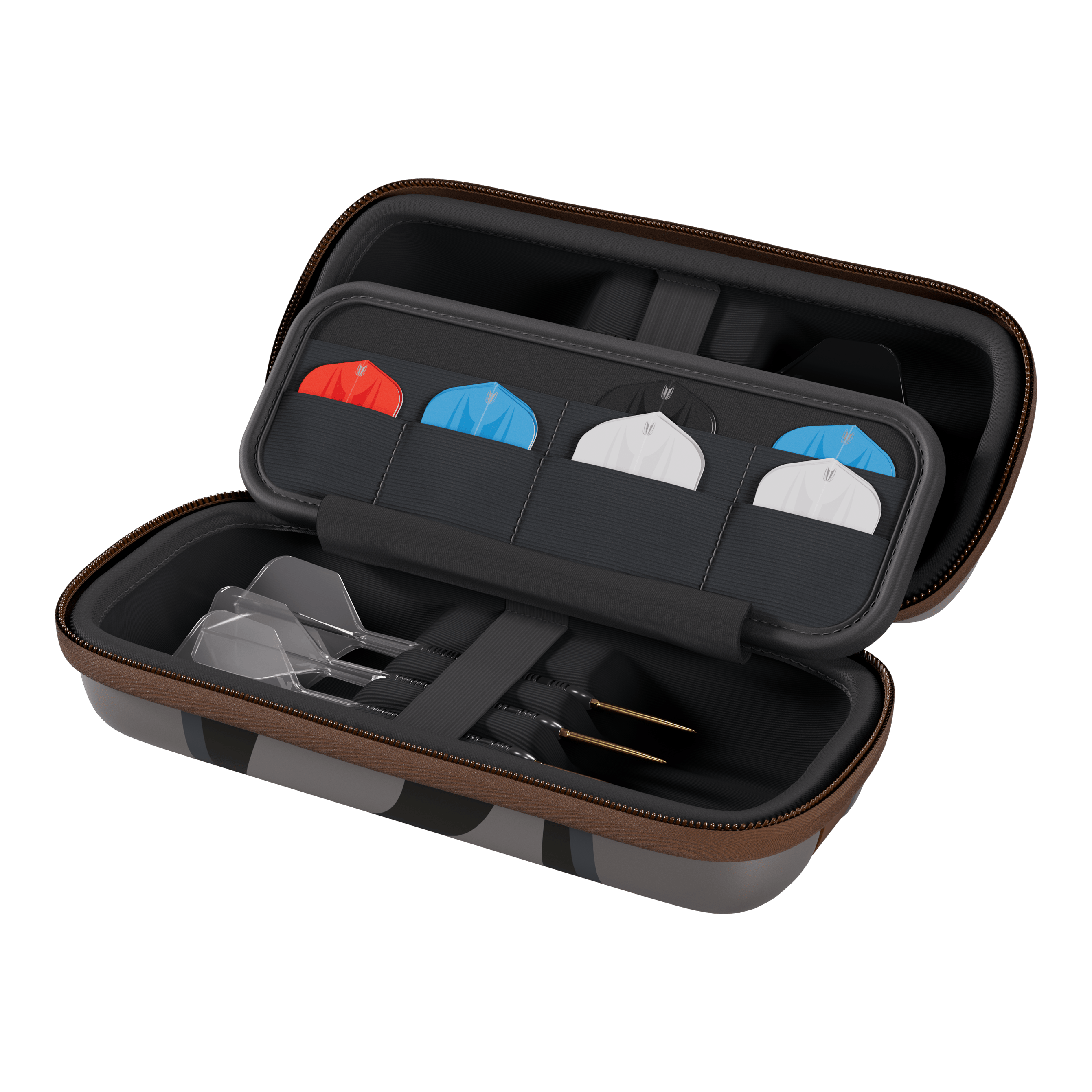 Abgebildet ist das Target Star Wars Boa Dartcase - Mandalorian. Das Etui verbindet Star Wars Design mit praktischem Nutzen für Dartspieler.