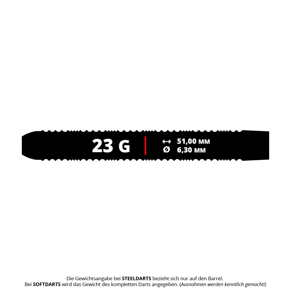 Ocelové šipky Mission Moldavit - 23g Mission Moldavite Steeldarts - 23g ist auf dem Bild zu sehen. Diese Steeldarts sind für professionelle Dartspieler geeignet.