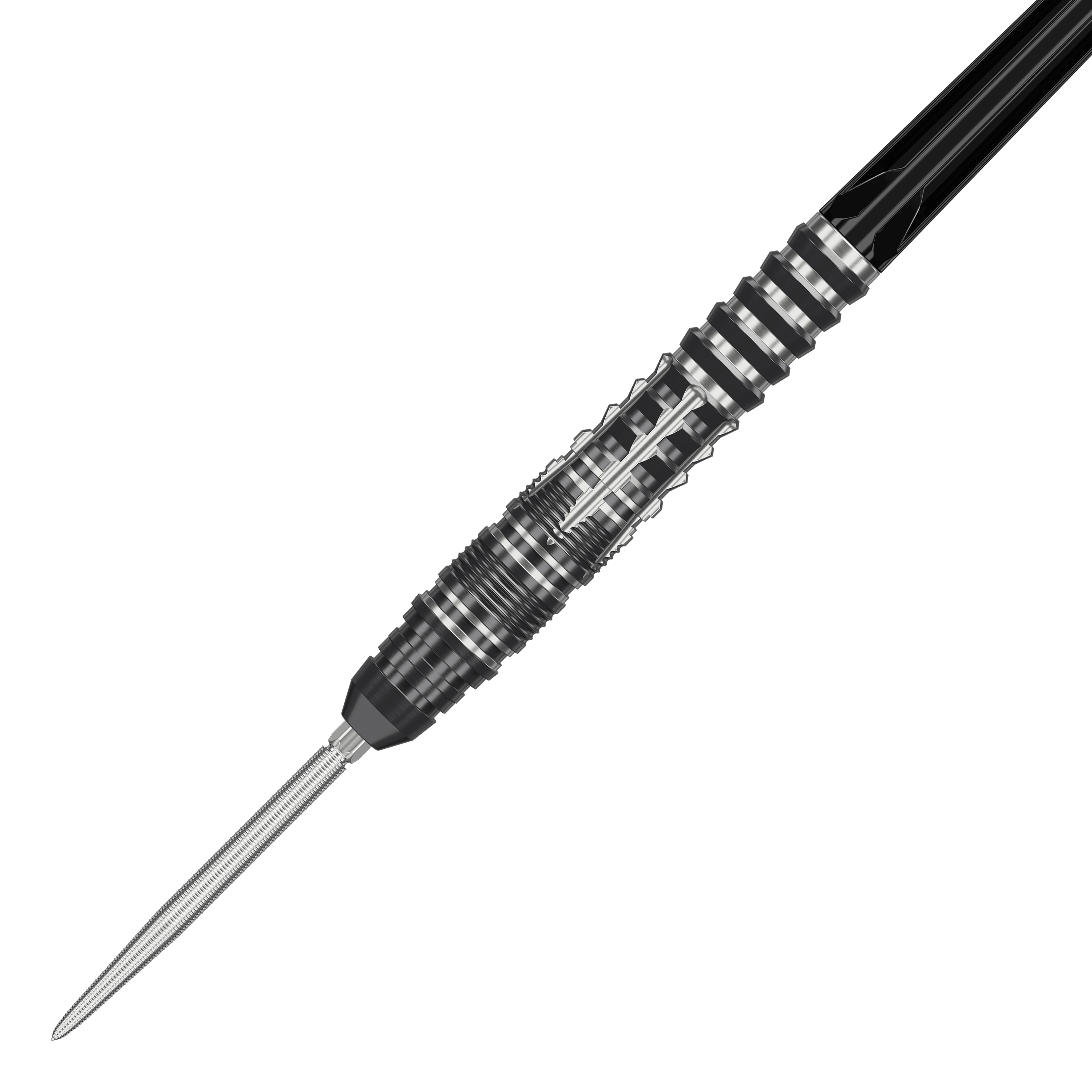 Ocelové šipky Target Japan Black Marque Blaze Swiss Point - 23g Das Foto zeigt die Target Japan Black Marque Blaze Swiss Point Steeldarts - 23g. Die Darts verfügen über spezielle Spitzen für optimale Leistung beim Spiel.