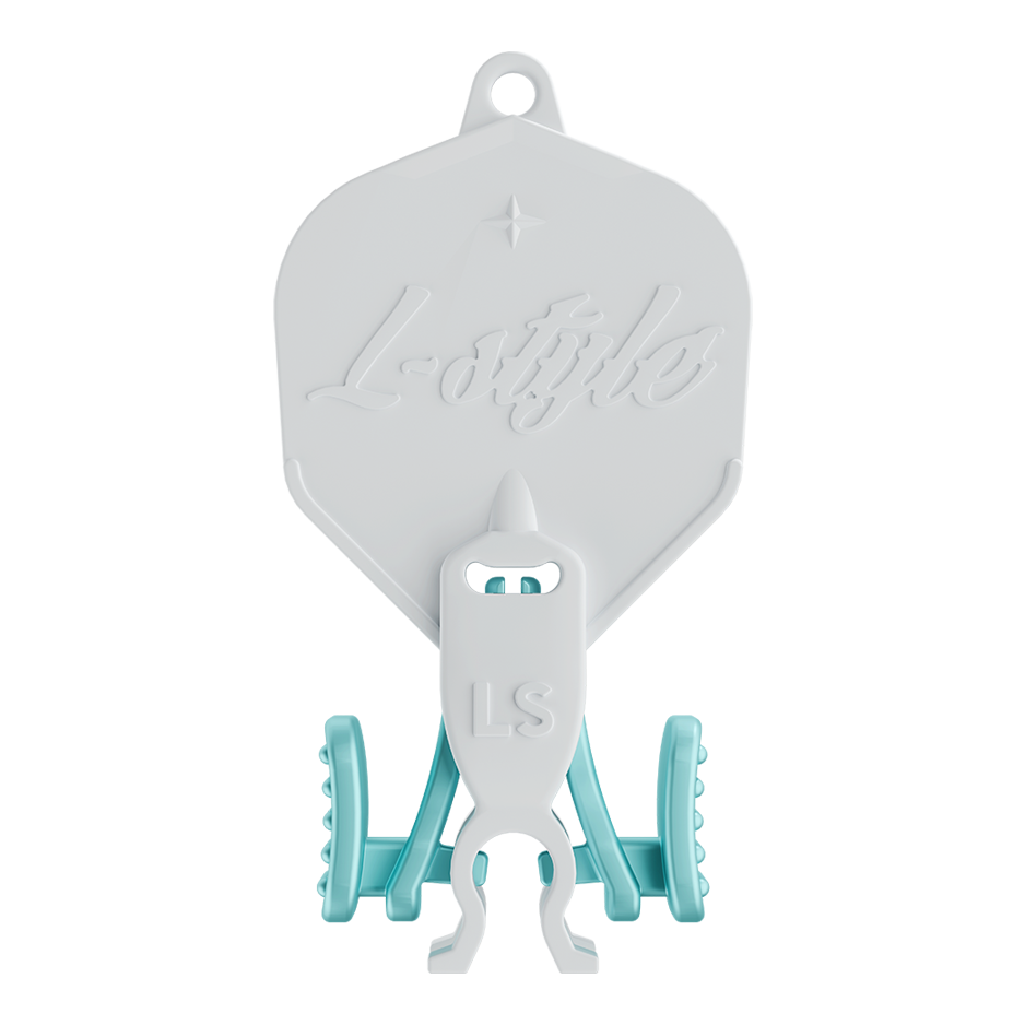 Nástroj pro demontáž hřídele L-System Key-2 Abgebildet ist das L-Style L-System Key-2 Flight Shaft Remover Tool. Mit diesem Tool können Dart-Shafts einfach entfernt werden.