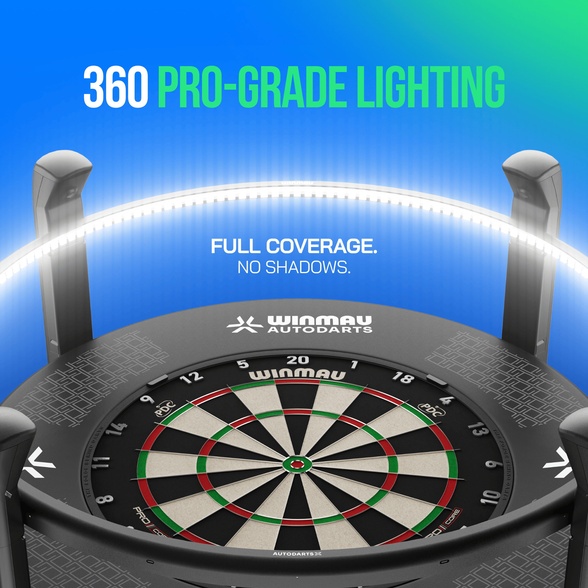 Systém automatického bodování Winmau Autodarts X