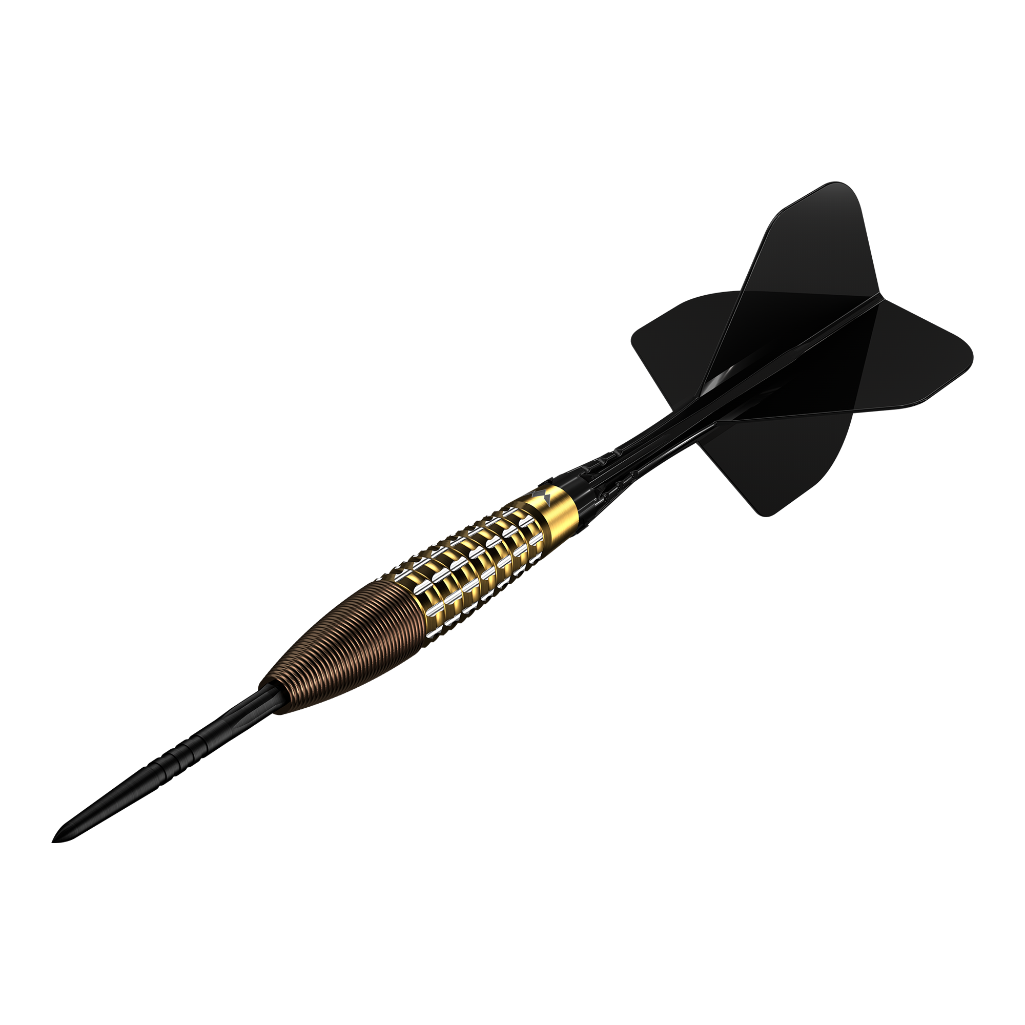 Ocelové šipky Mission Rhodon - 23g Das Bild zeigt die Mission Rhodon Steeldarts - 23g. Es handelt sich um hochwertige Steeldarts für präzises Dartspiel.