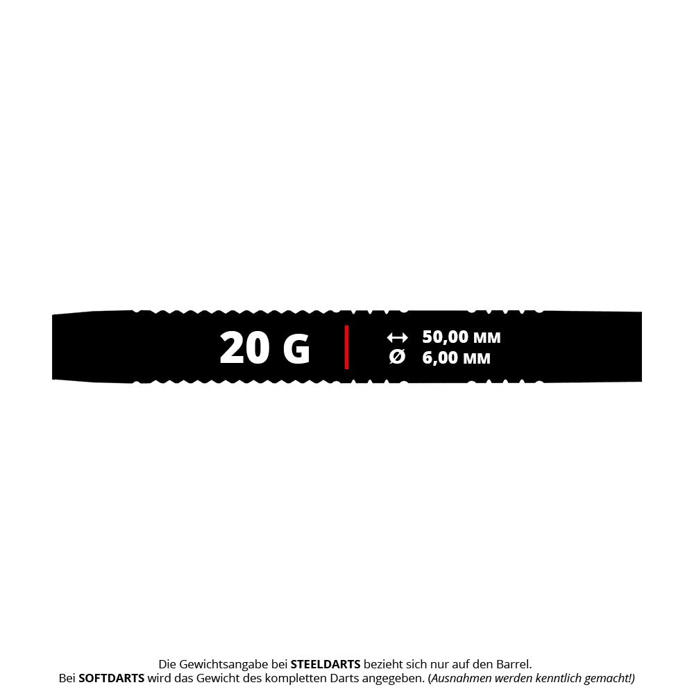 Měkké šipky Bulls Cor Dekker The Sheriff - 20g Dargestellt ist Bulls Cor Dekker The Sheriff Softdarts - 20g. Dieser Softdart bietet präzises Spielvergnügen für moderne elektronische Dartscheiben.