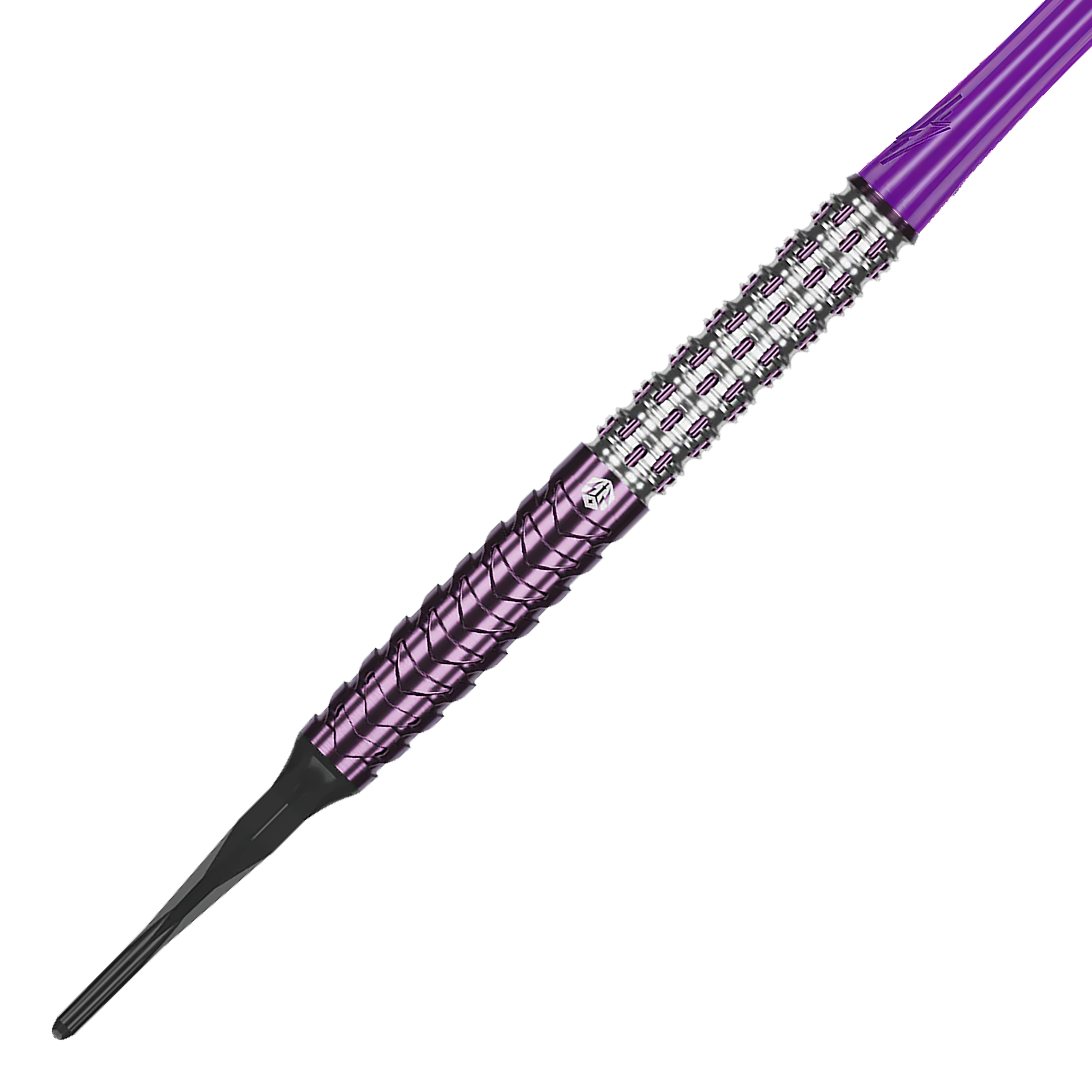 Měkké šipky Caliburn Awakening ET - 20,5 g Das Bild zeigt die Caliburn Awakening E.T. Softdarts - 20,5g. Die Darts liegen prominent vor weißem Hintergrund.