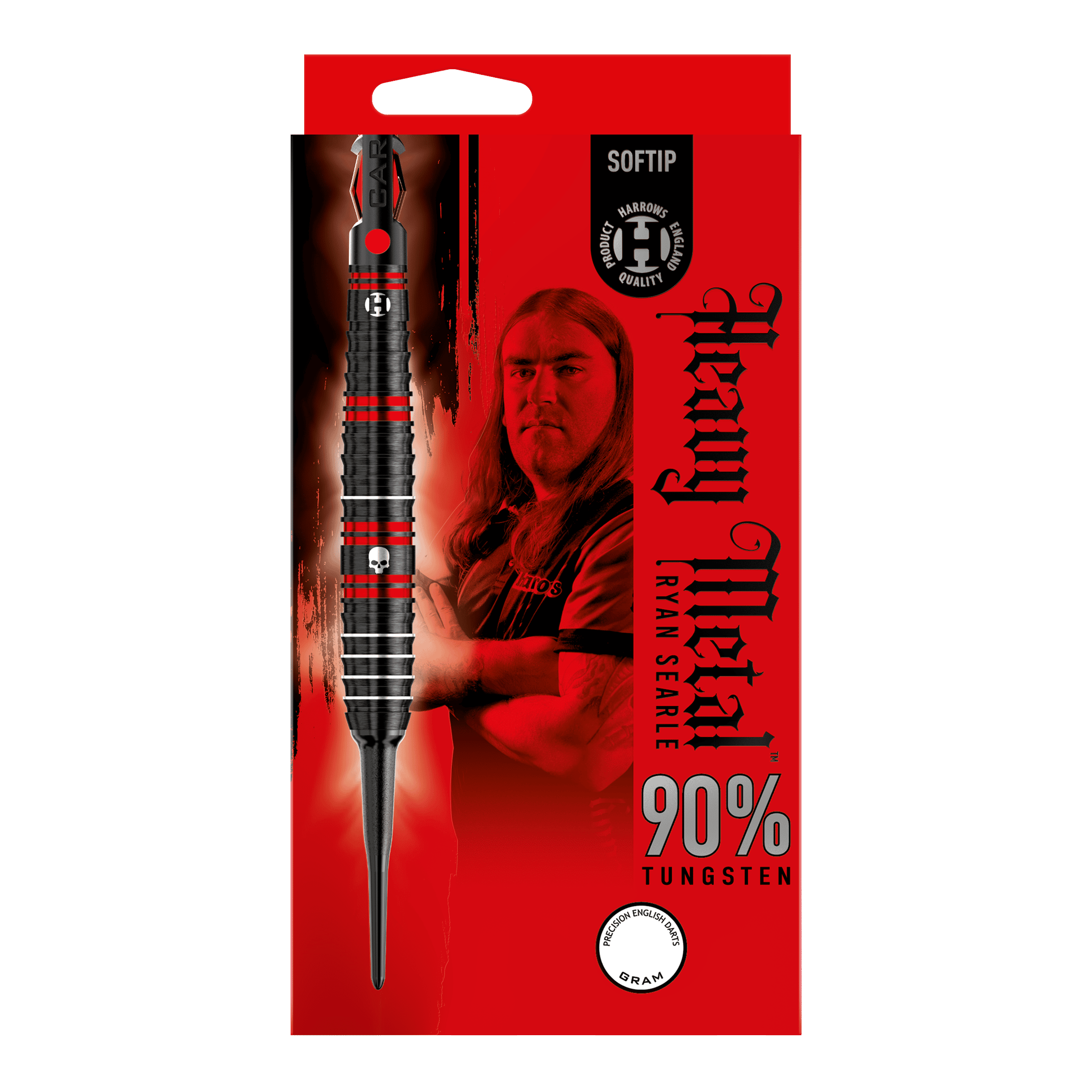 Harrow&#39;s Ryan Searle Heavy Metal Soft Darts