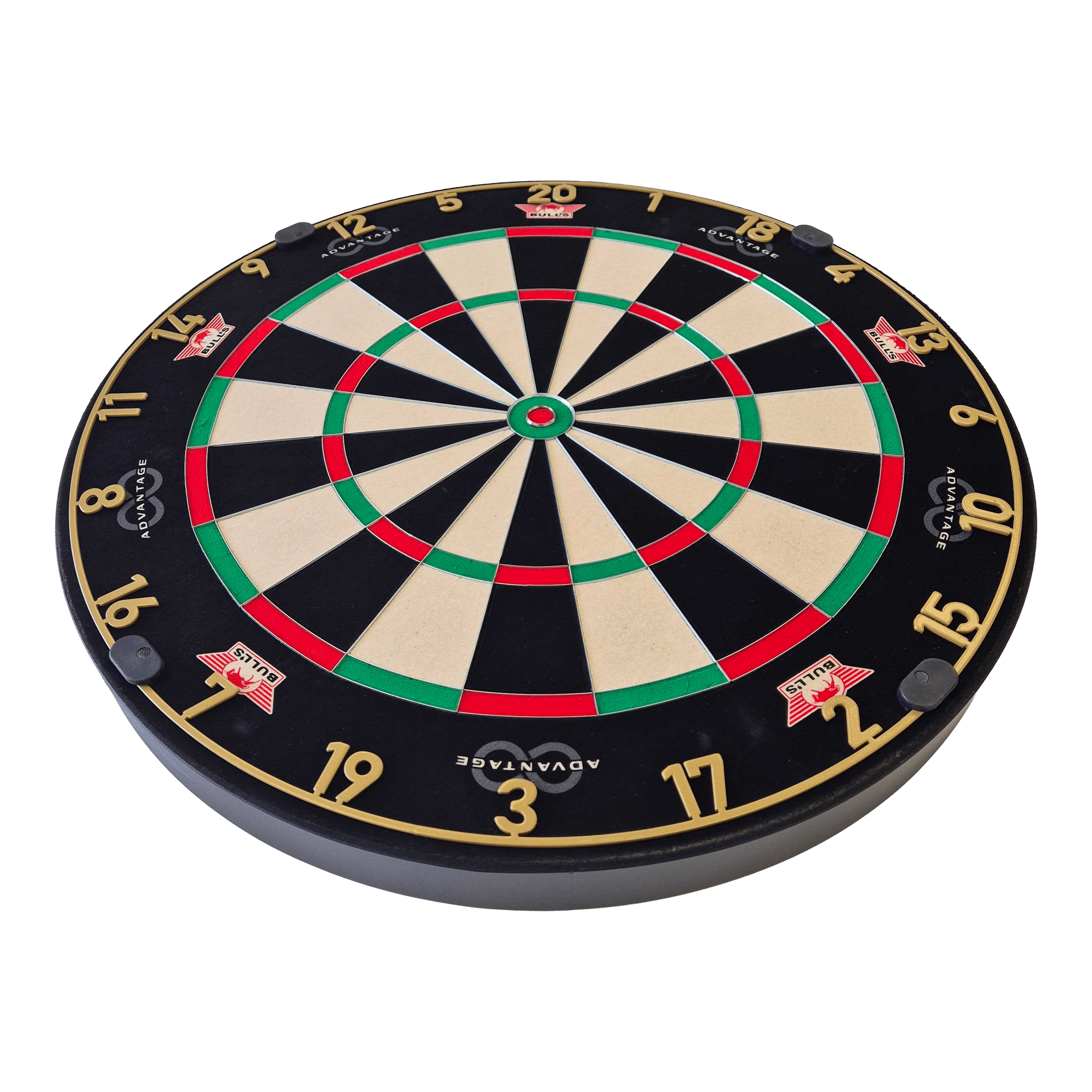 Bulls NL Advantage 8 ocelový terč na šipky Auf dem Bild ist das Bulls NL Advantage 8 Steeldartboard zu sehen. Es eignet sich ideal für ambitionierte Dartspieler.