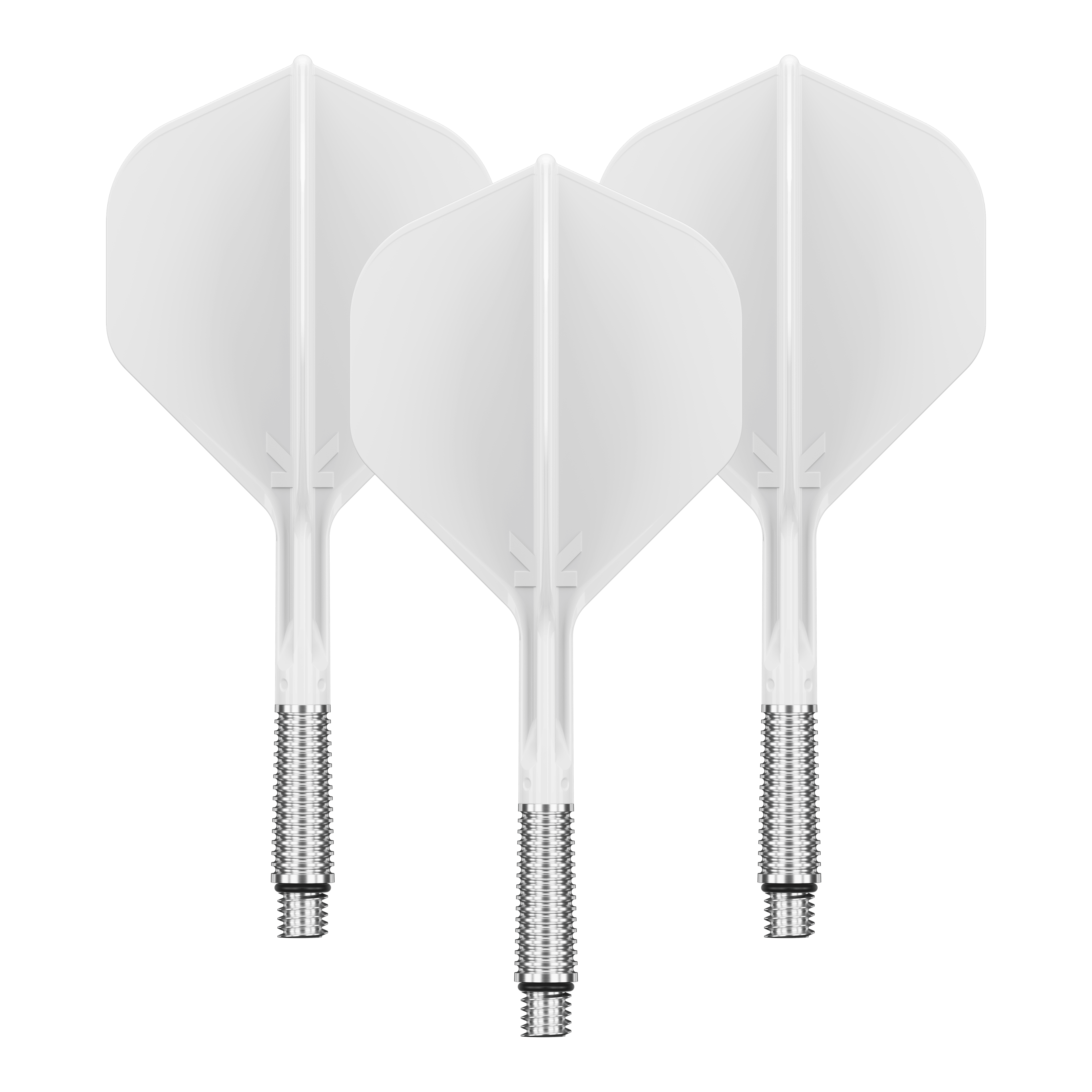 Target K-Shift No2 Standardní letky - Bílé Abgebildet ist ein Dart Flight in Standardform, Modell: KShift No2, weiß, 33mm. Das Produkt wird von Target angeboten.