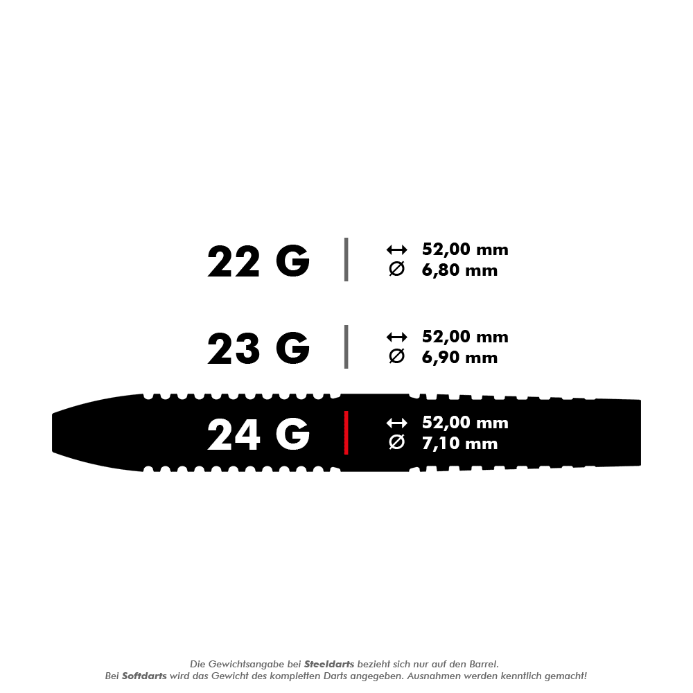 Target Gabriel Clemens 80% Steeldarts