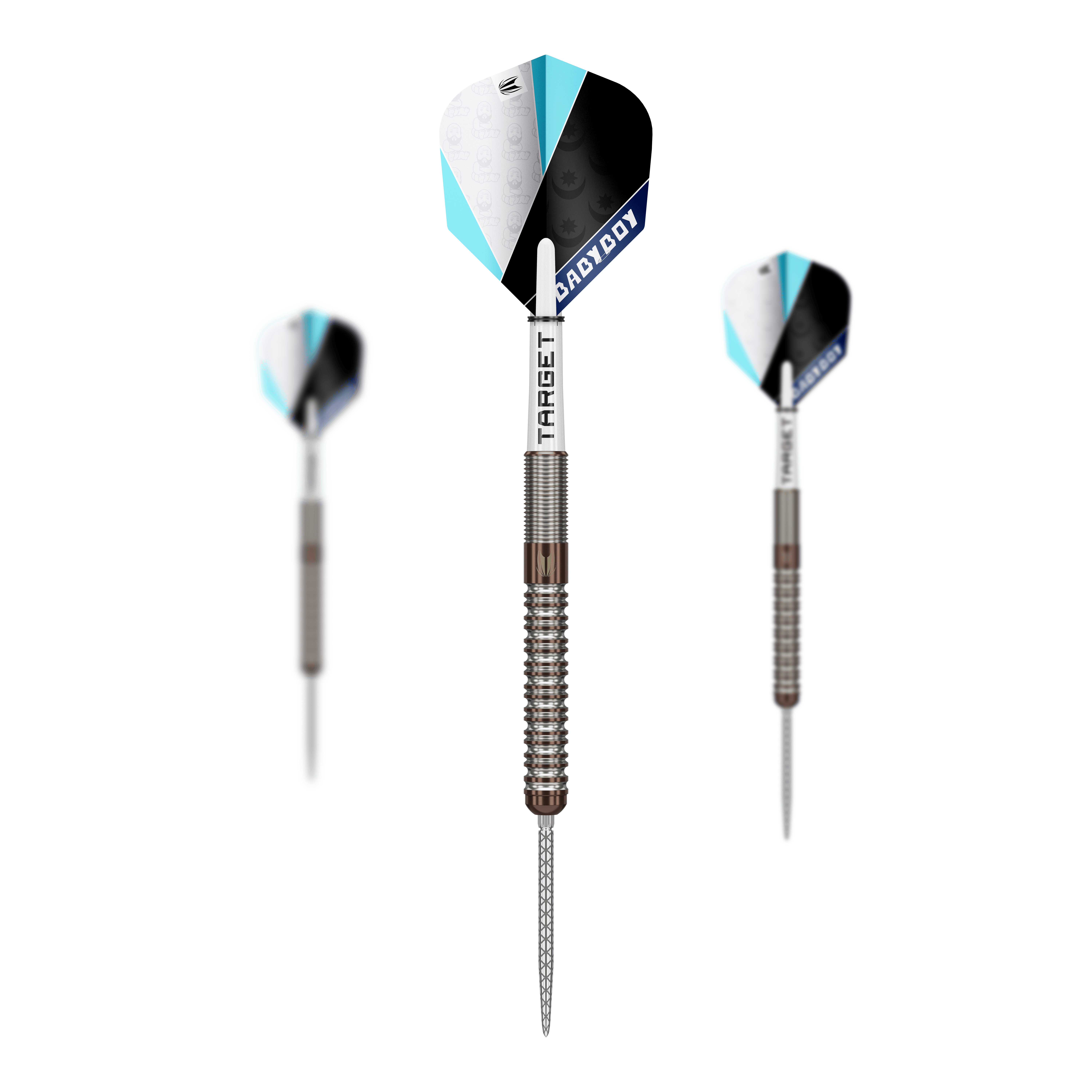 Target Adam Lipscombe Swiss Points Steeldarts - 25g Abgebildet sind die Target Adam Lipscombe Swiss Points Steeldarts. Dieses Dart-Set zeichnet sich durch besondere Präzision aus.