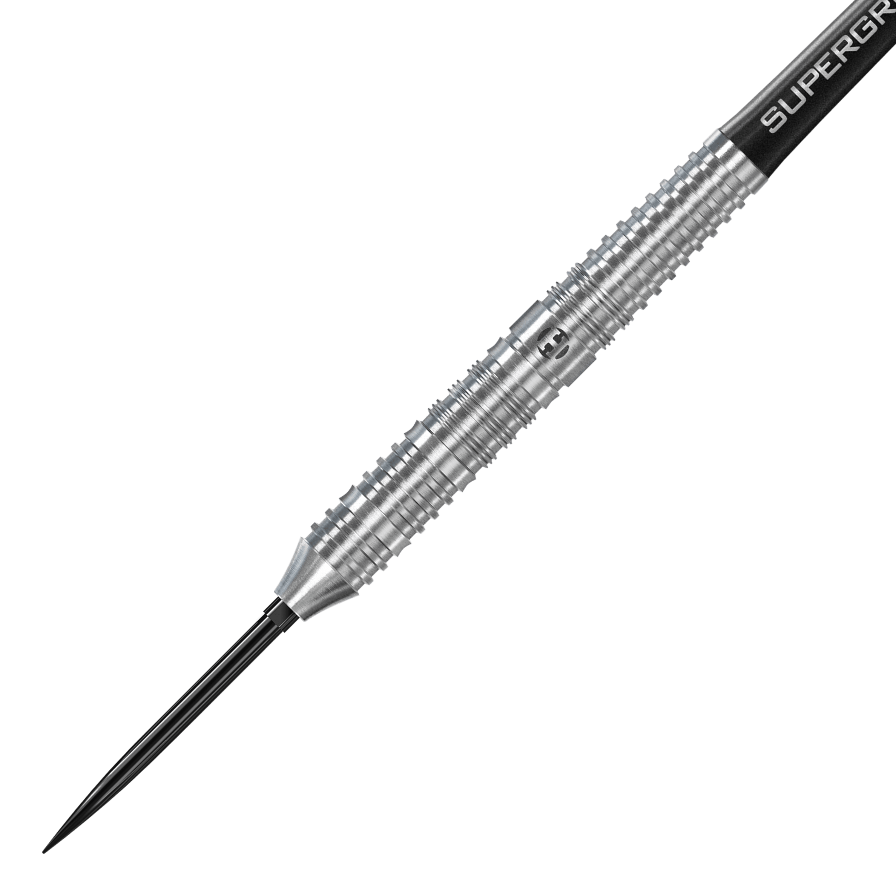 Dieses Foto zeigt die Harrows NX90 Parallel Quick Point Steeldarts. Die Darts zeichnen sich durch ihre hochwertige Verarbeitung aus.